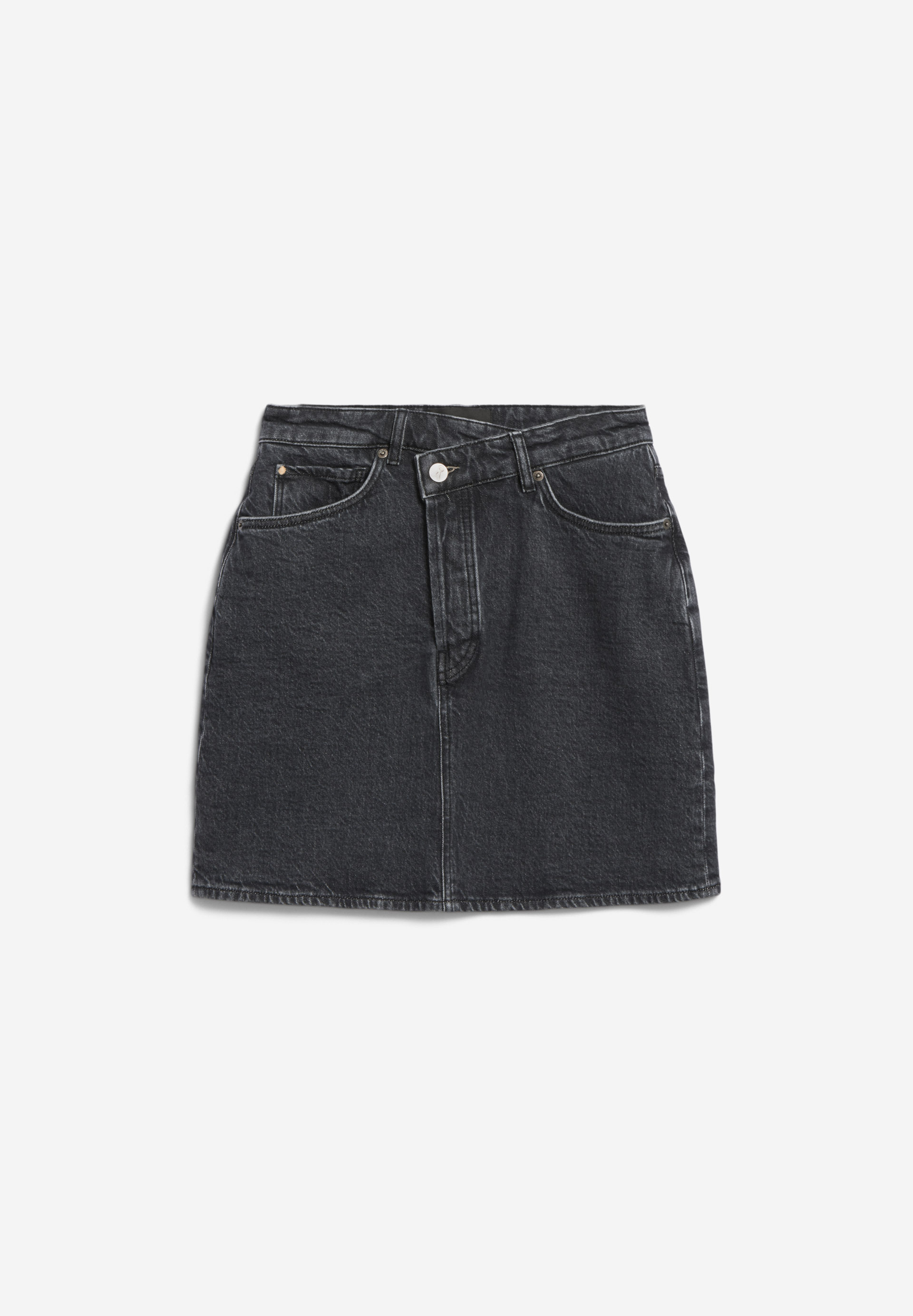 AACAMARI Denim Skirt Regular Fit made of Organic Cotton Mix