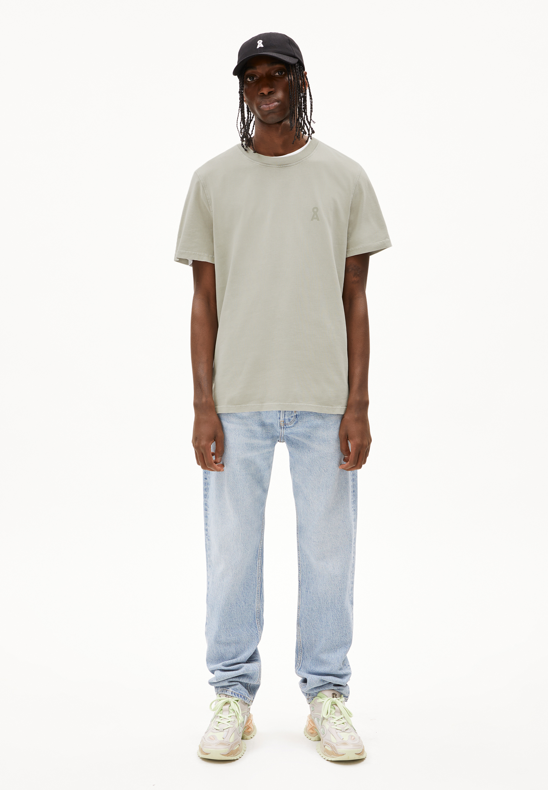 MAARKOS GMT DYE T-shirt midweight en coton bio