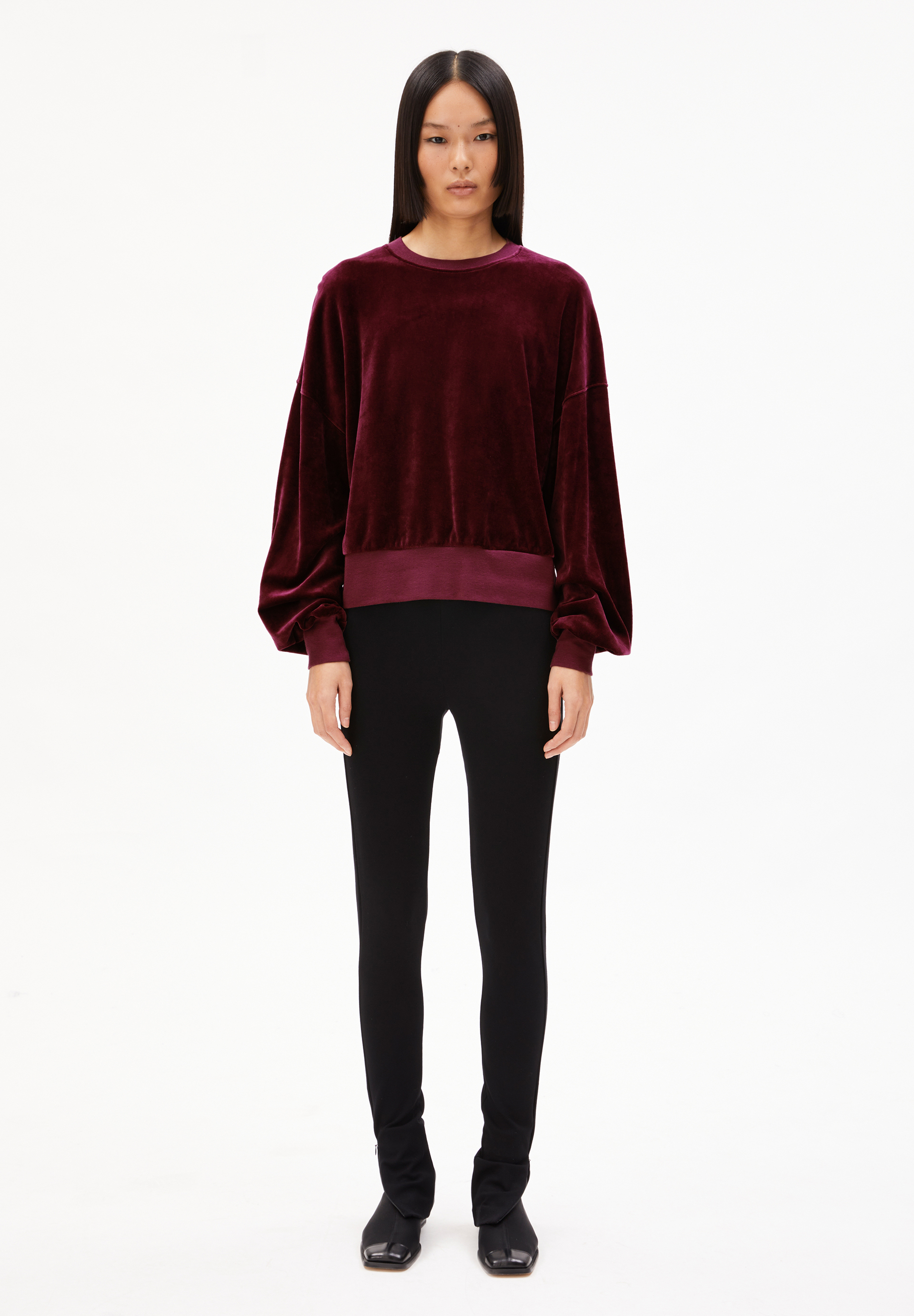 LEDIANAA Sweatshirt Oversized Fit made of TENCEL™ Modal Mix