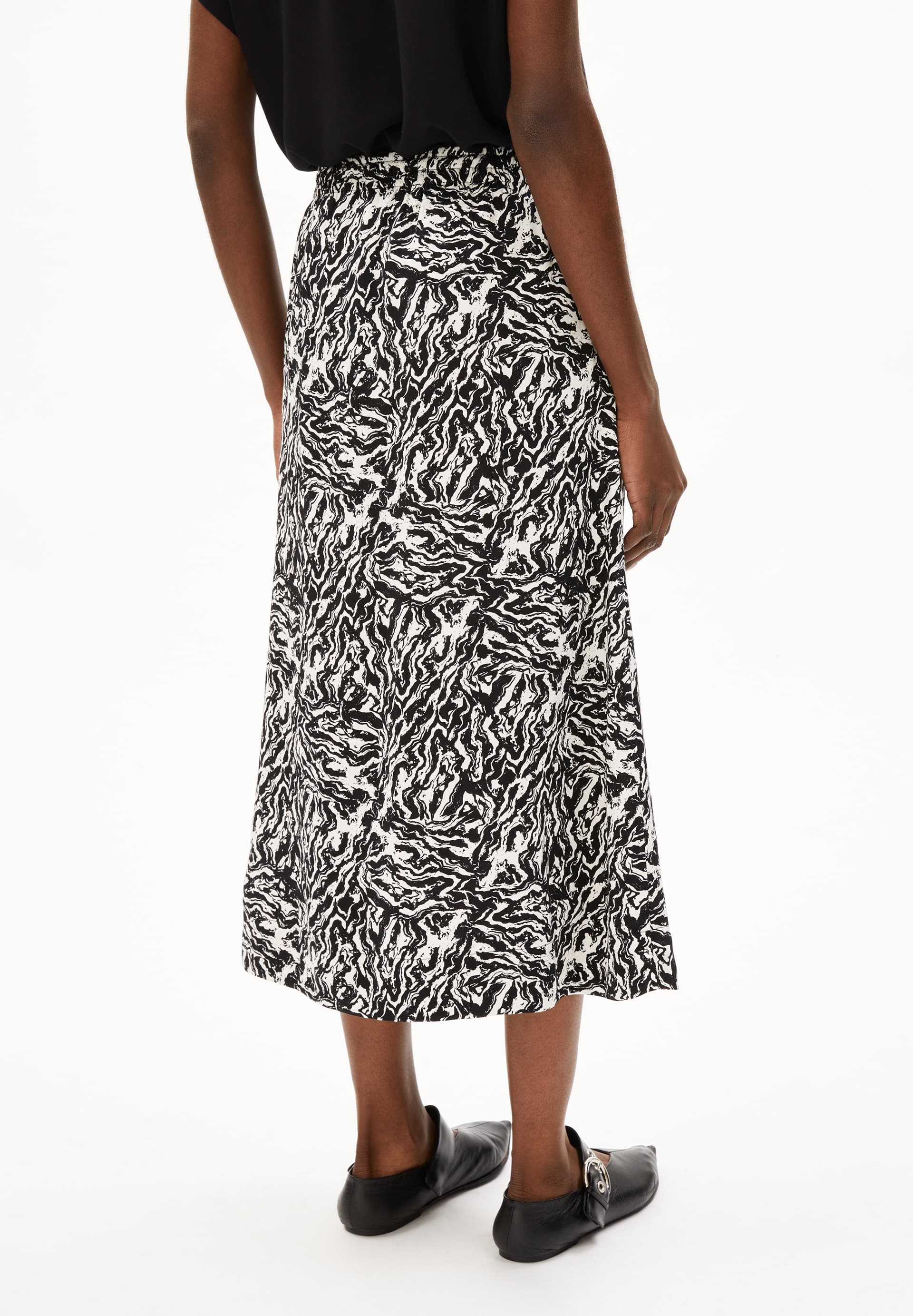 DARTIAA STONEY Woven Skirt Relaxed Fit made of LENZING™ ECOVERO™ Viscose