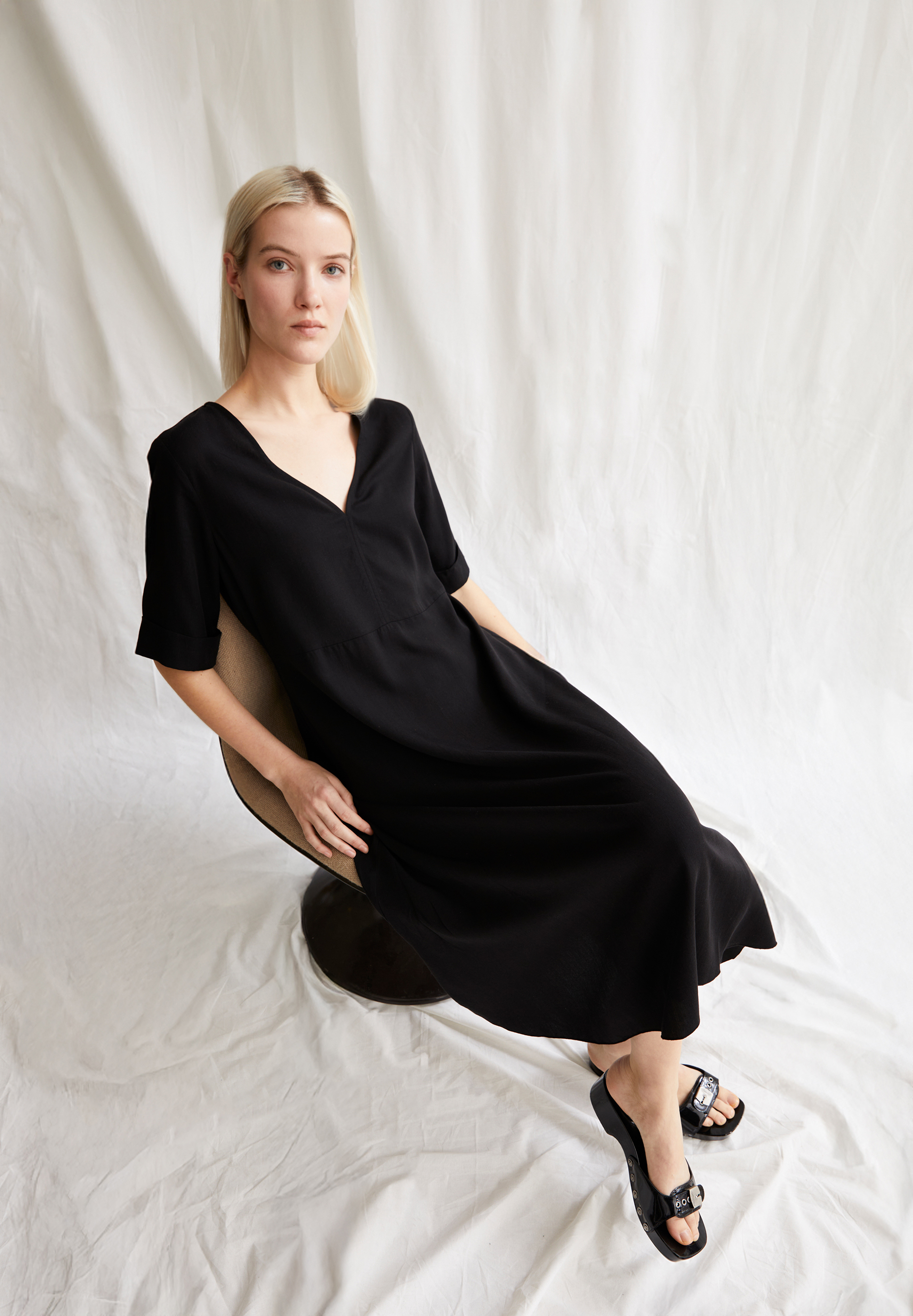 VAALI Woven Dress made of TENCEL™ Lyocell