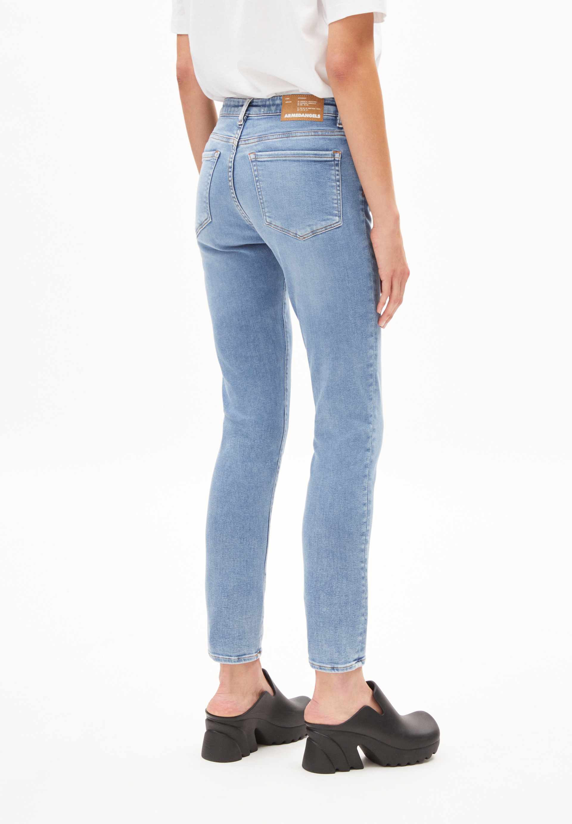 TILLAA Jeans Skinny Leg Mid Waist Bio-Baumwoll Mix X-Stretch