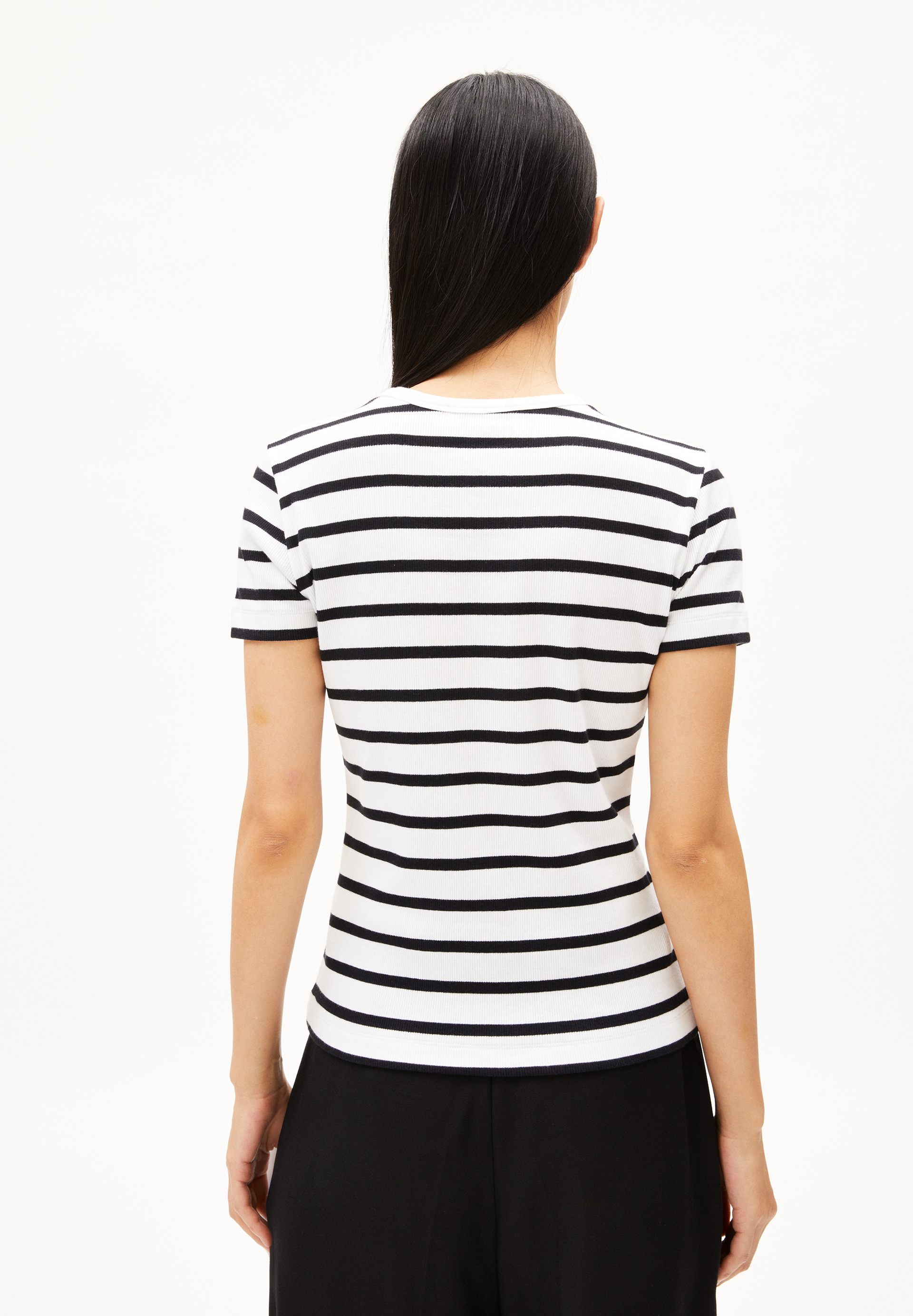 KARDAA STRIPES Rib-T-Shirt made of Organic Cotton Mix