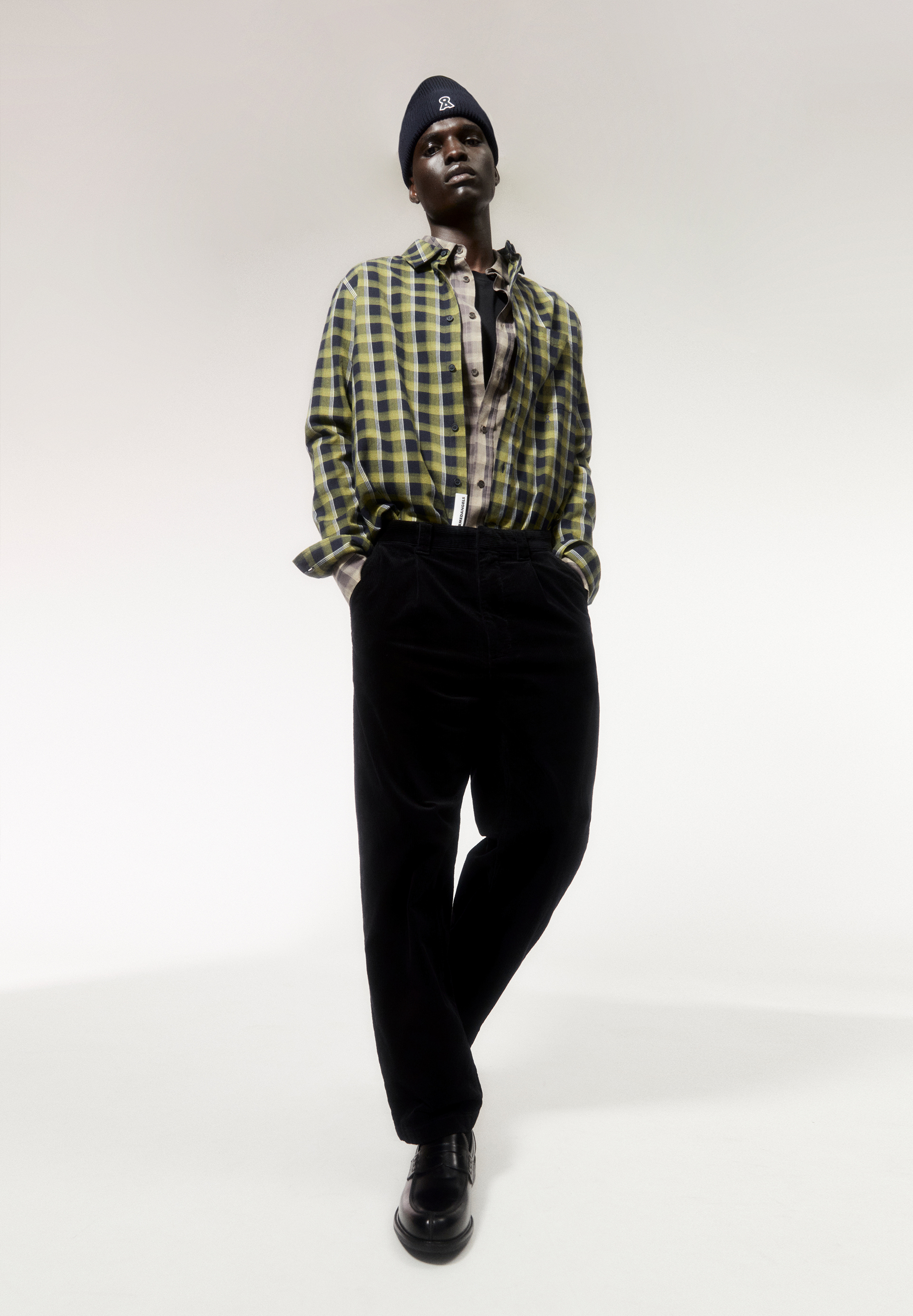 SAALEMO Woven Pants made of Organic Cotton Mix