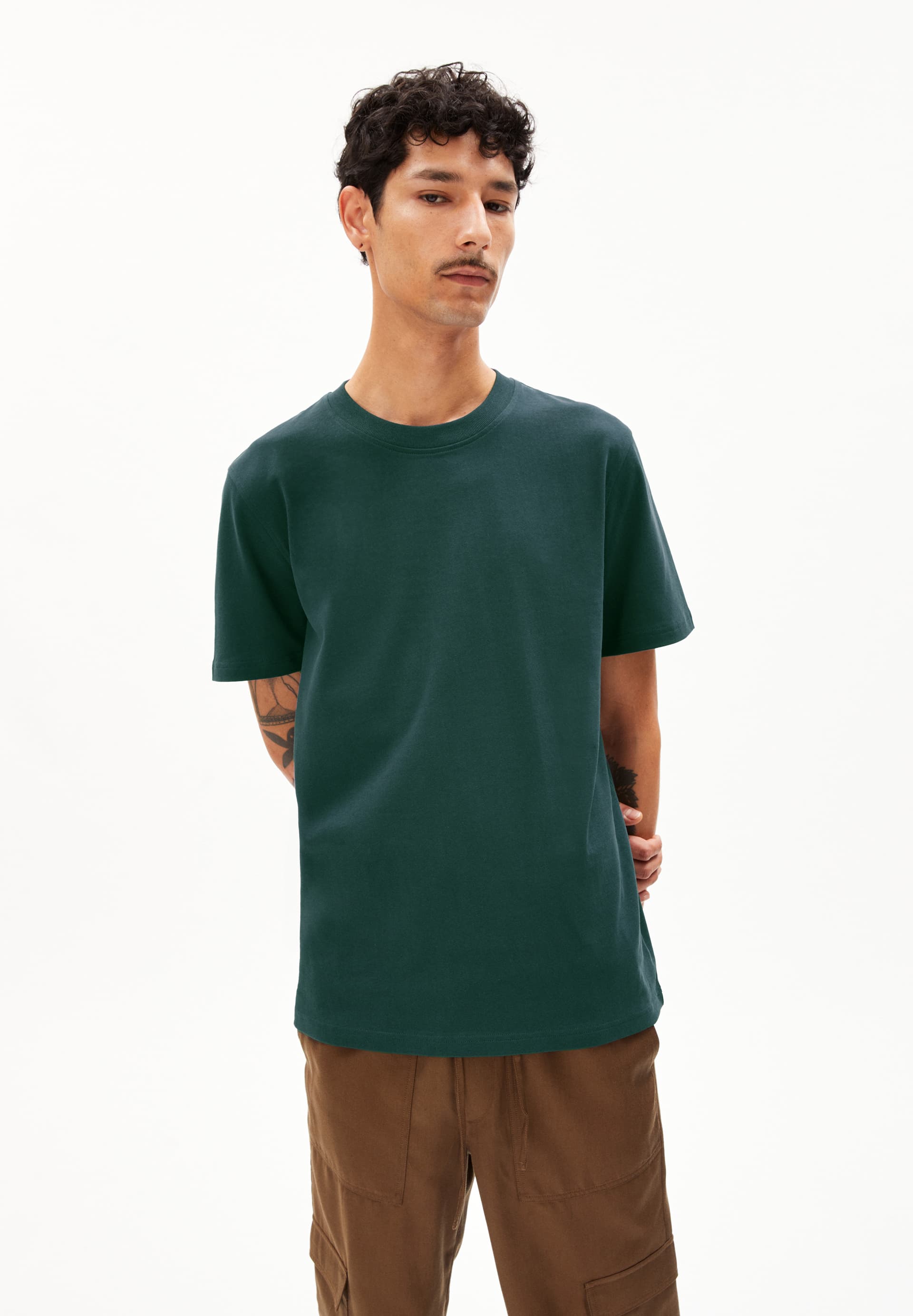 MAARKOS Heavyweight T-Shirt Relaxed Fit van biokatoenmix