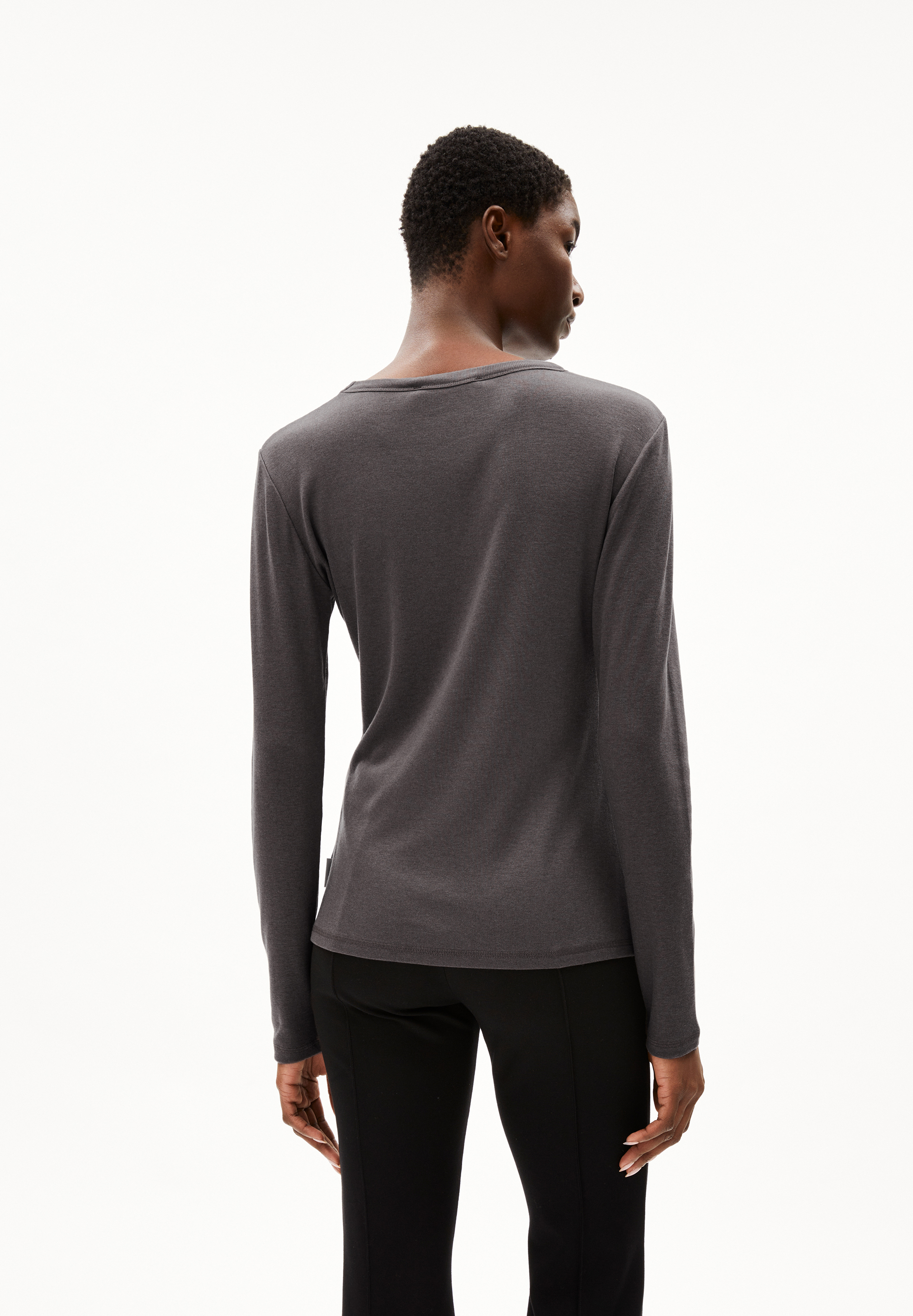 MAIAA LUANNAA Longsleeve Slim Fit made of Organic Wool Mix