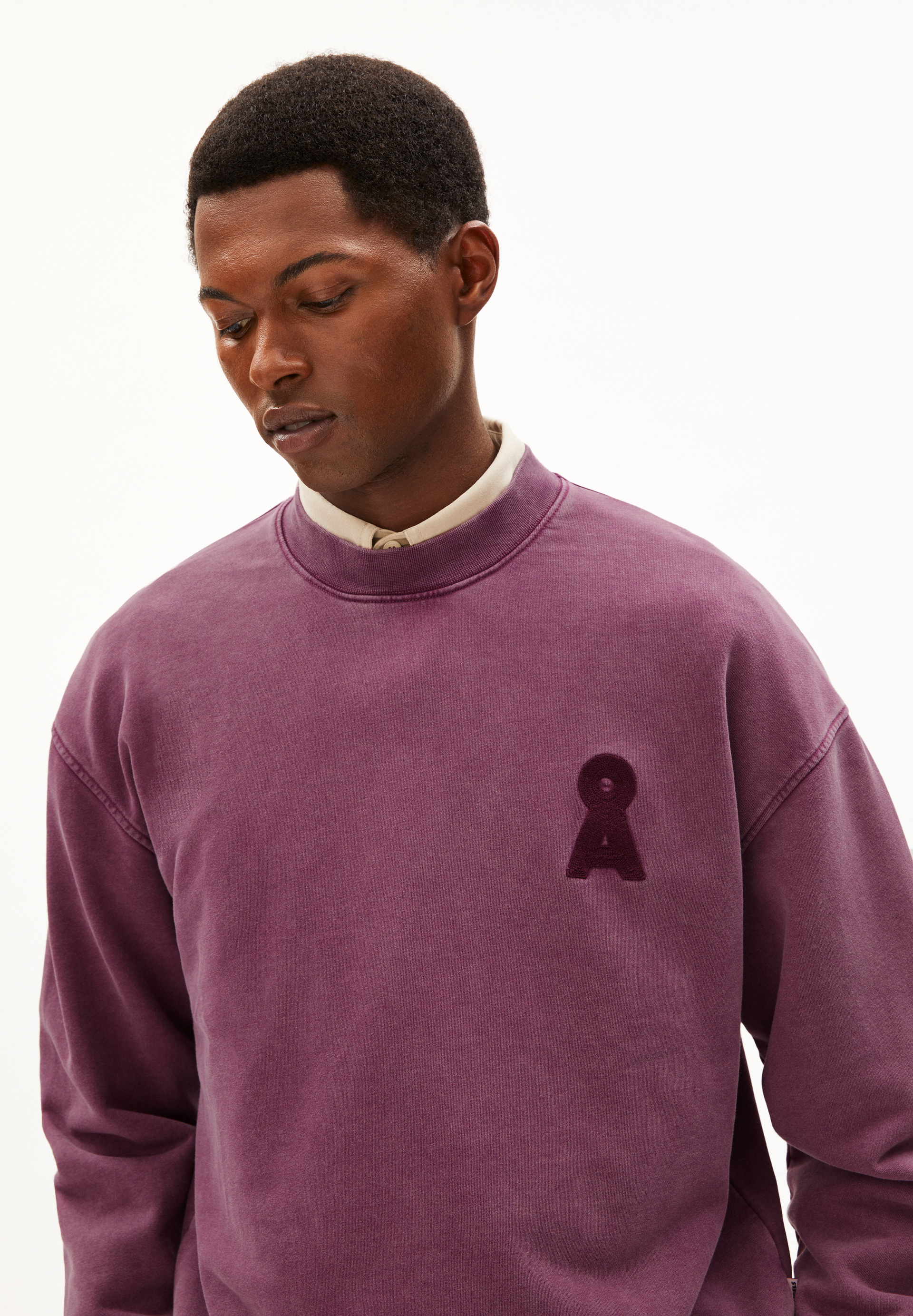 FAALOS GMT DYE Sweatshirt Relaxed Fit made of Organic Cotton