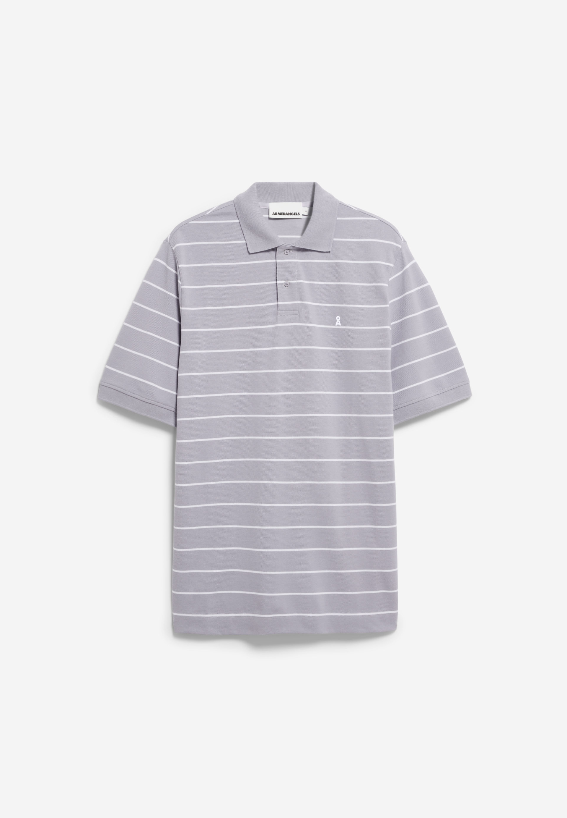 MAARIO STRIPES Polo T-Shirt aus Bio-Baumwolle