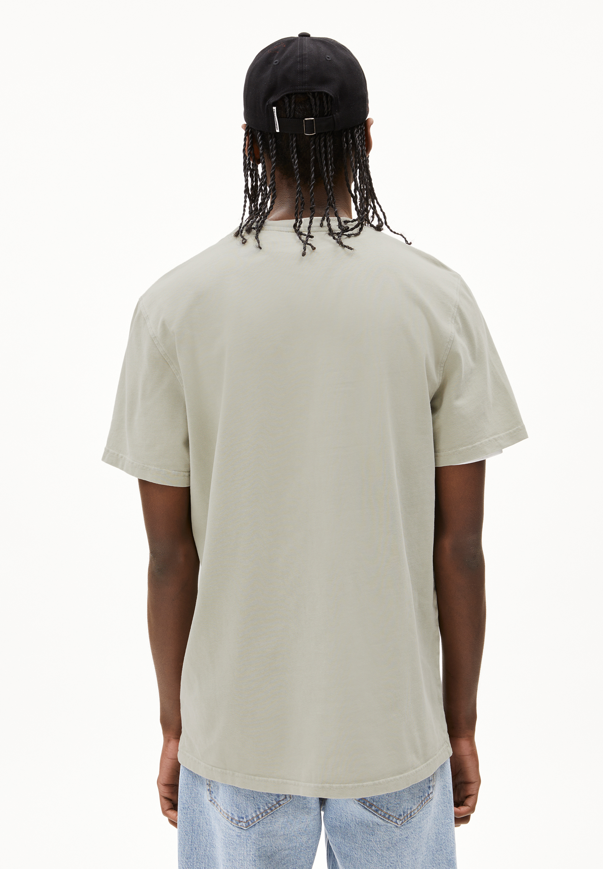 MAARKOS GMT DYE T-shirt épais en coton bio