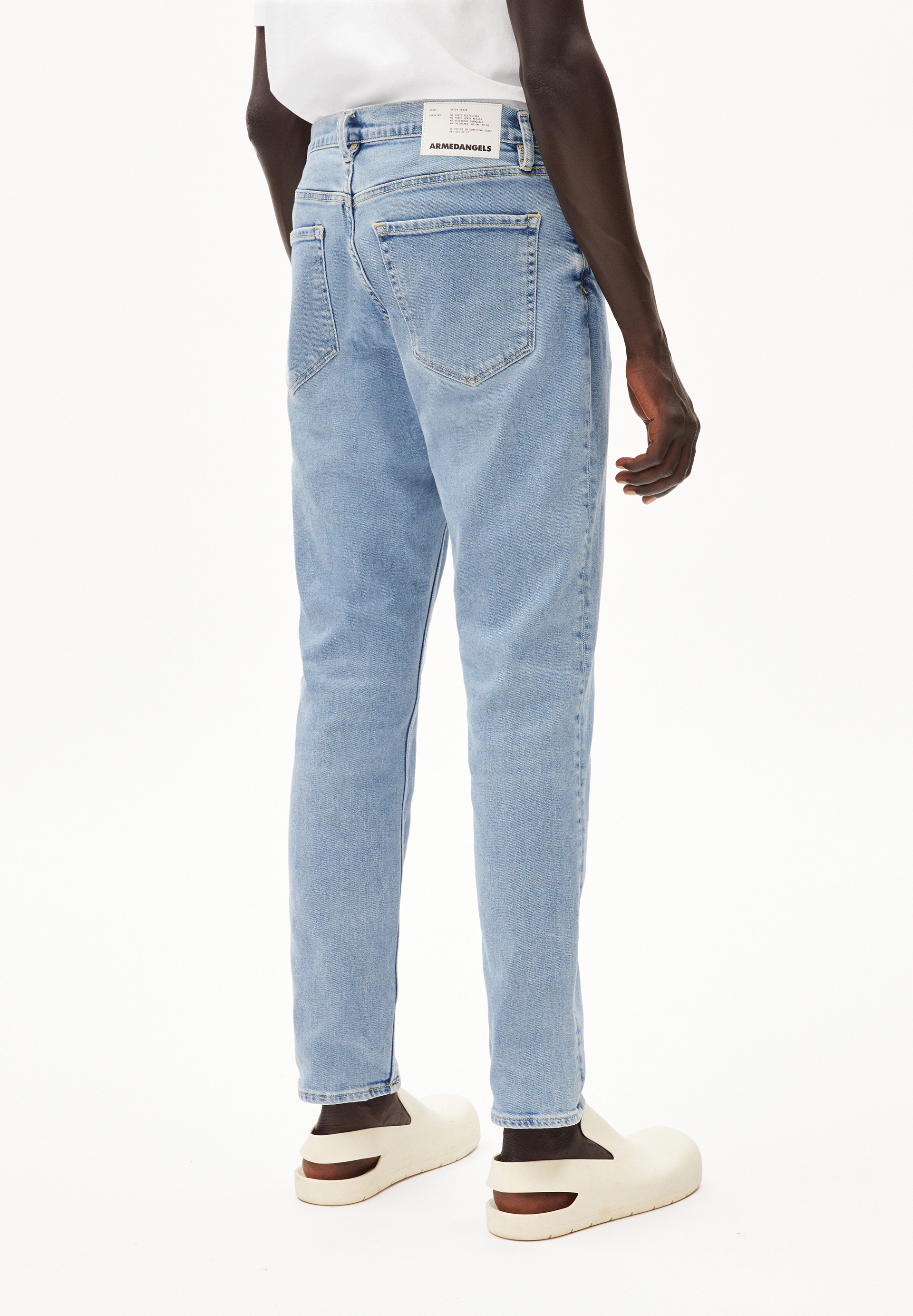 AARJO TARPA Jeans Tapered Leg Mid Waist Organic Cotton Mix Comfort-Stretch