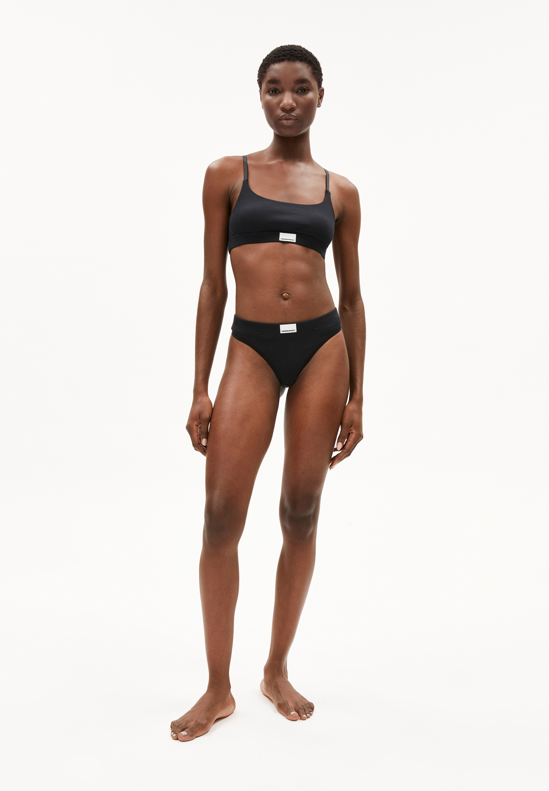 TOVAA RIB Ripp-Bralette aus Bio-Baumwoll Mix