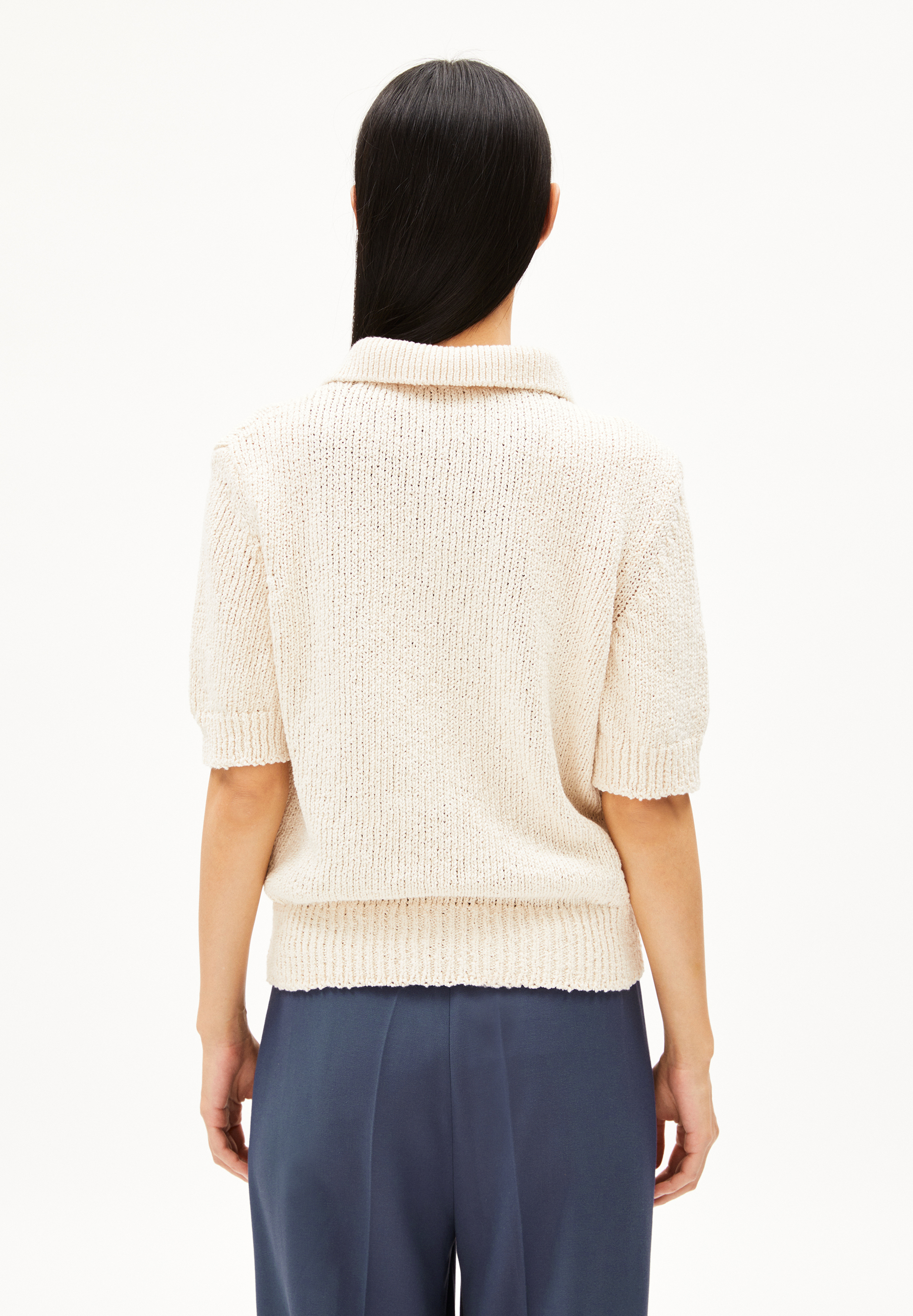 AANYA Knit Shirt made of Organic Cotton Mix