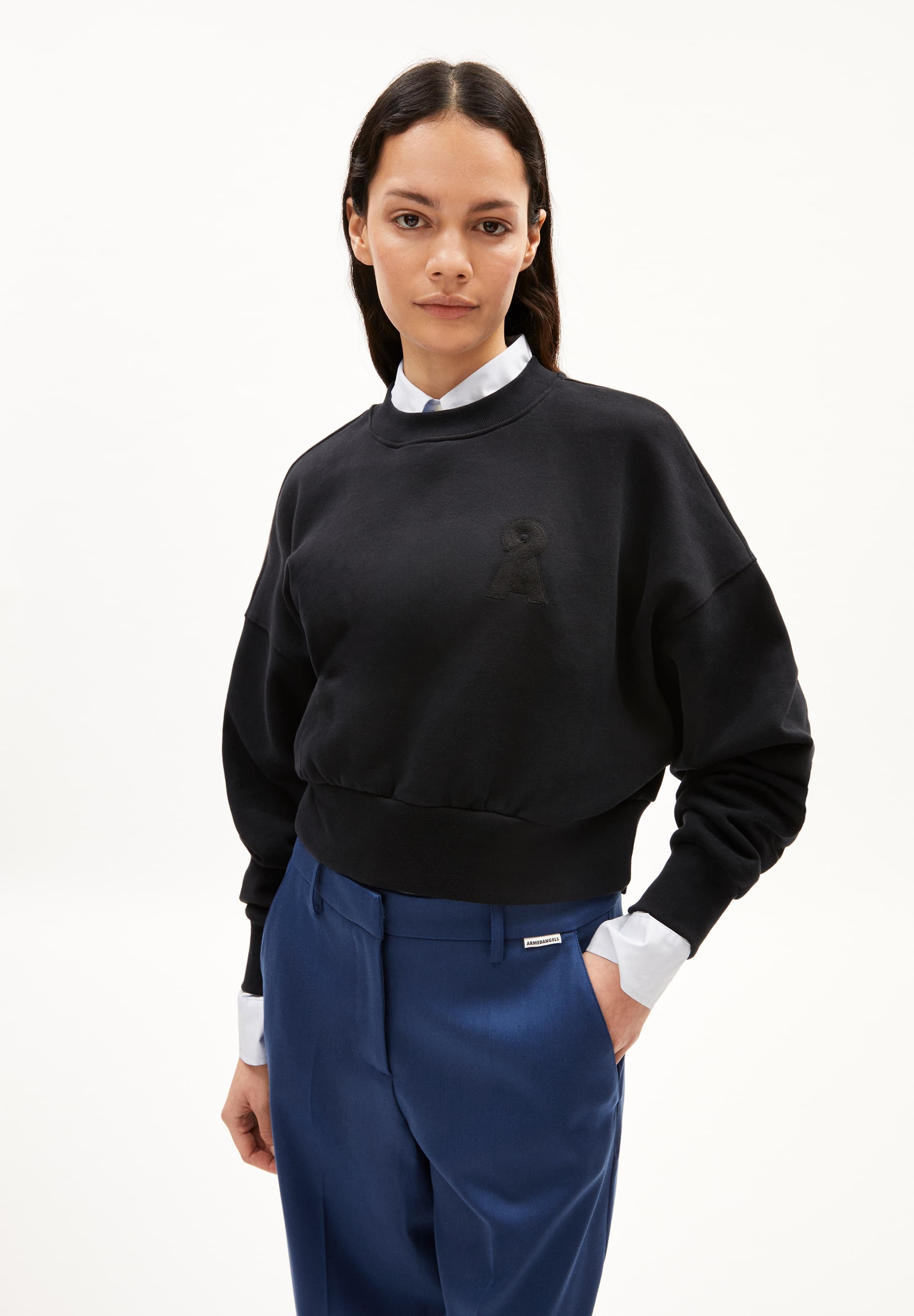 PHILIAA Sweatshirt Oversized Fit aus Bio-Baumwolle