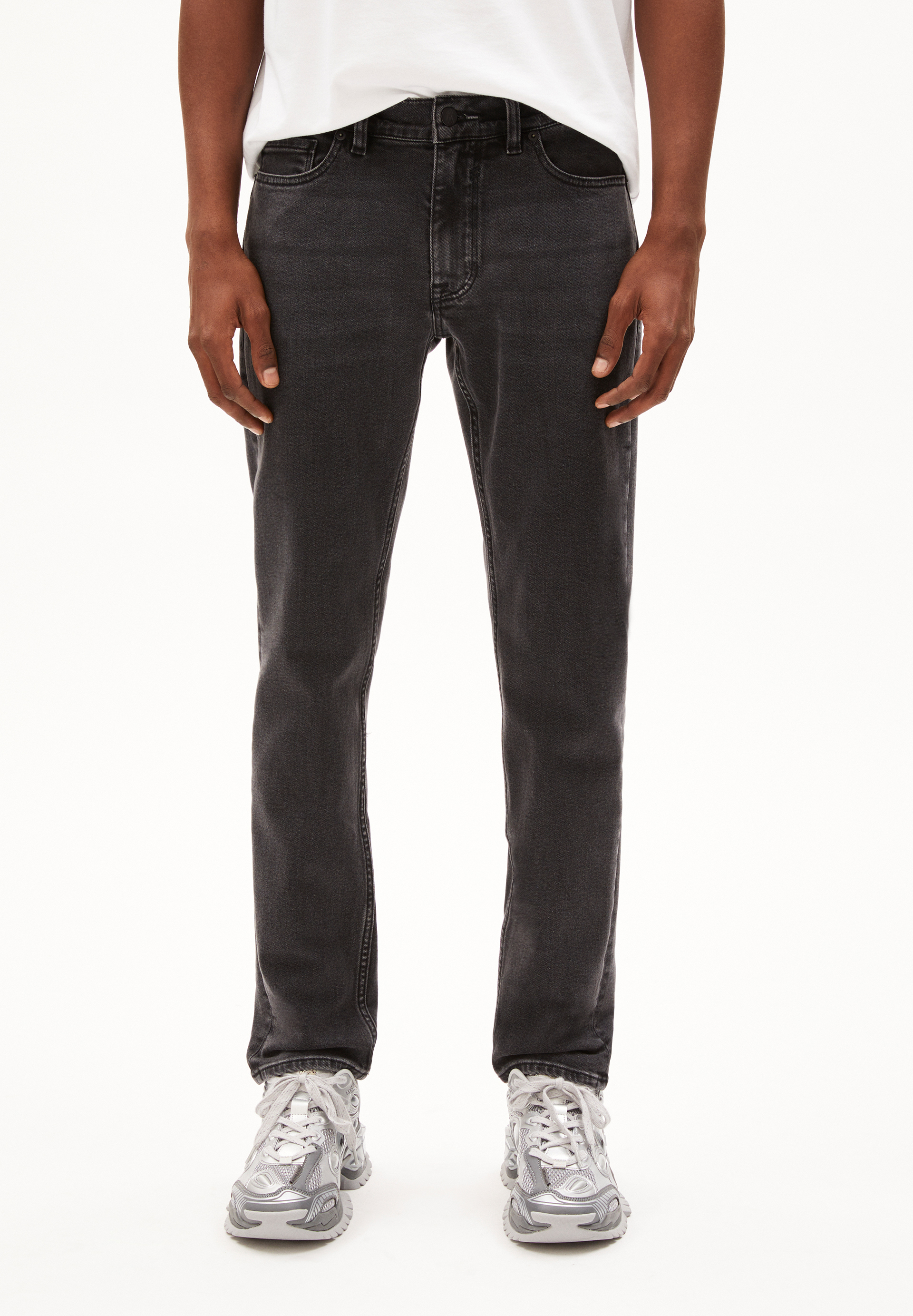 IAAN Slim Jeans recycelter Baumwoll Mix Comfort-Stretch