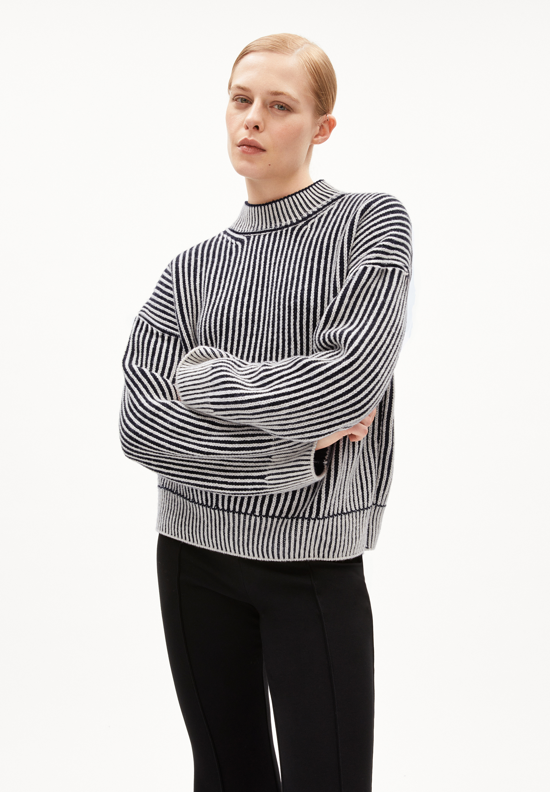 SADNAA VANISEE Pullover Loose Fit aus Bio-Woll Mix