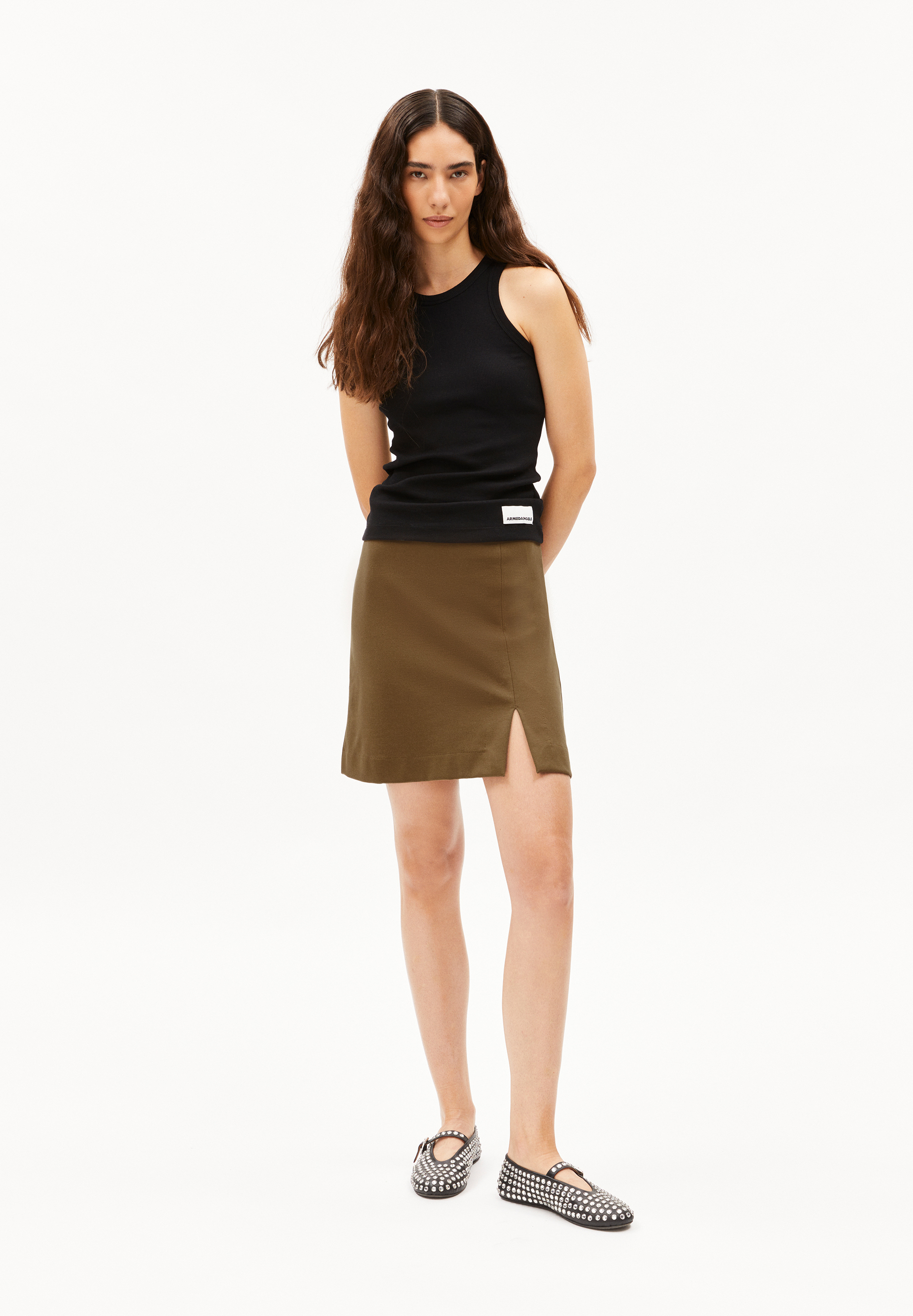 VANJARAA Jersey Skirt Slim Fit made of LENZING™ ECOVERO™ Viscose Mix