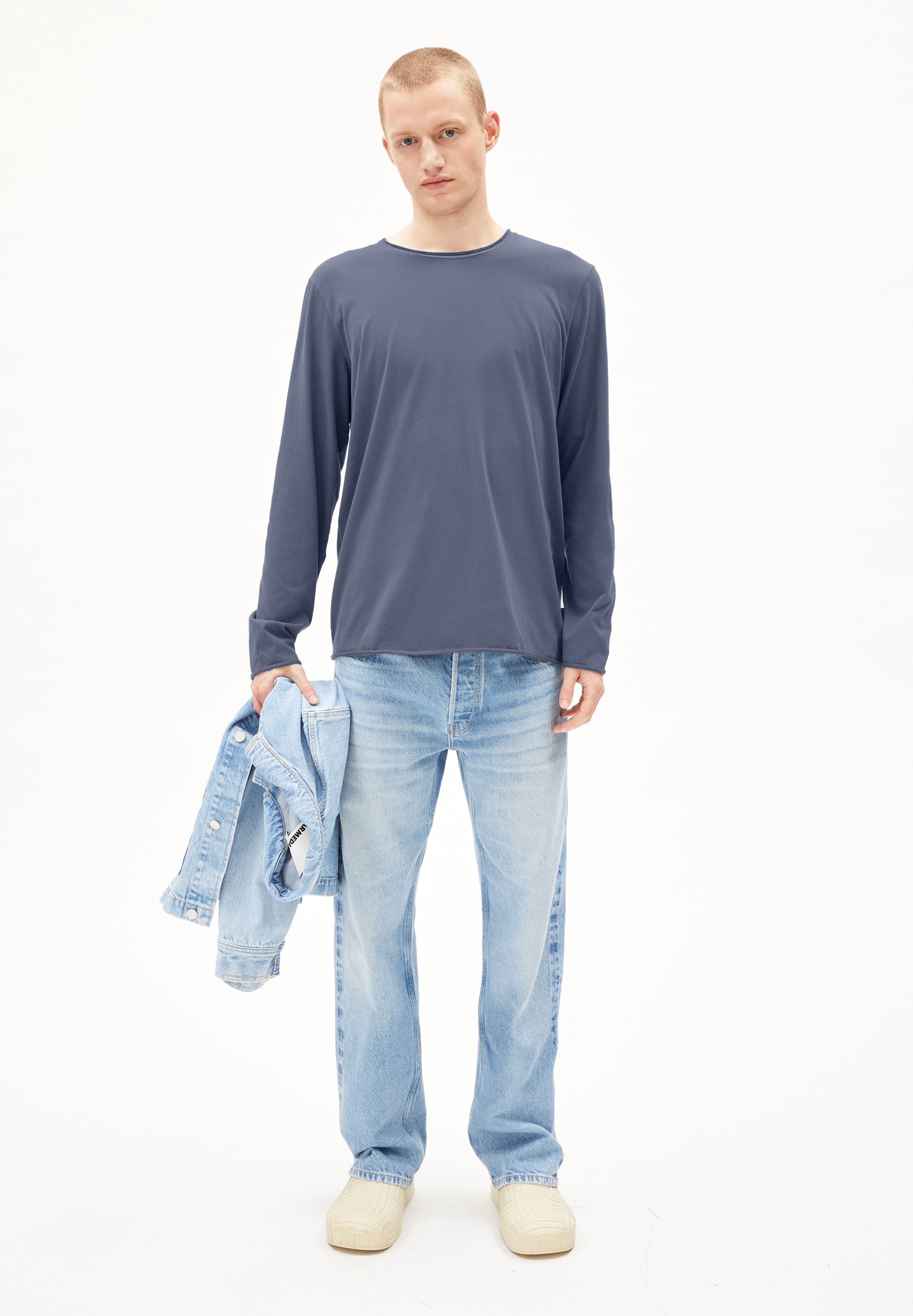 MAARKOS LS BRUSHED Longsleeve made of Organic Cotton