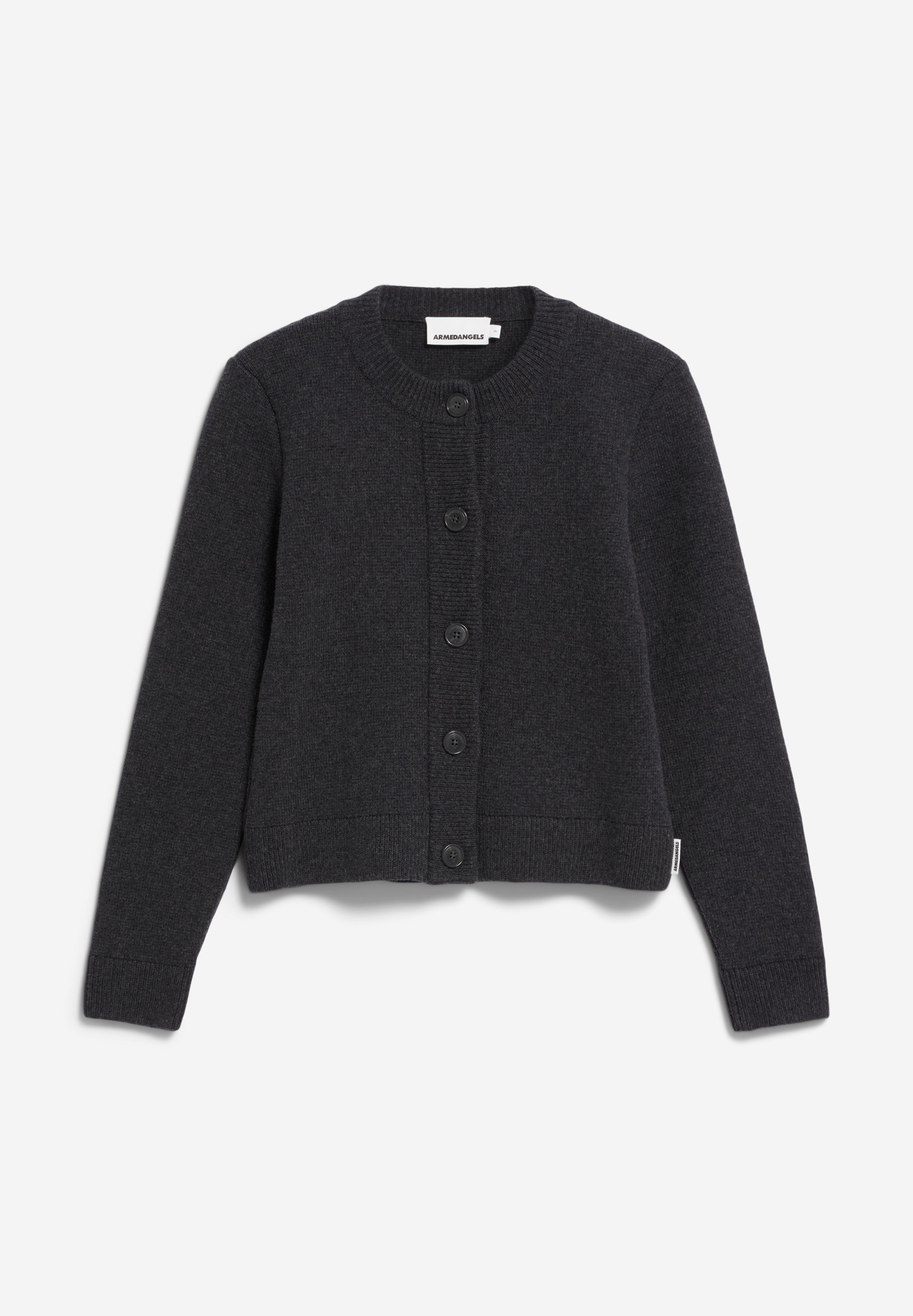 OLWENAA Knit Jacket Slim Fit made of Organic Wool Mix