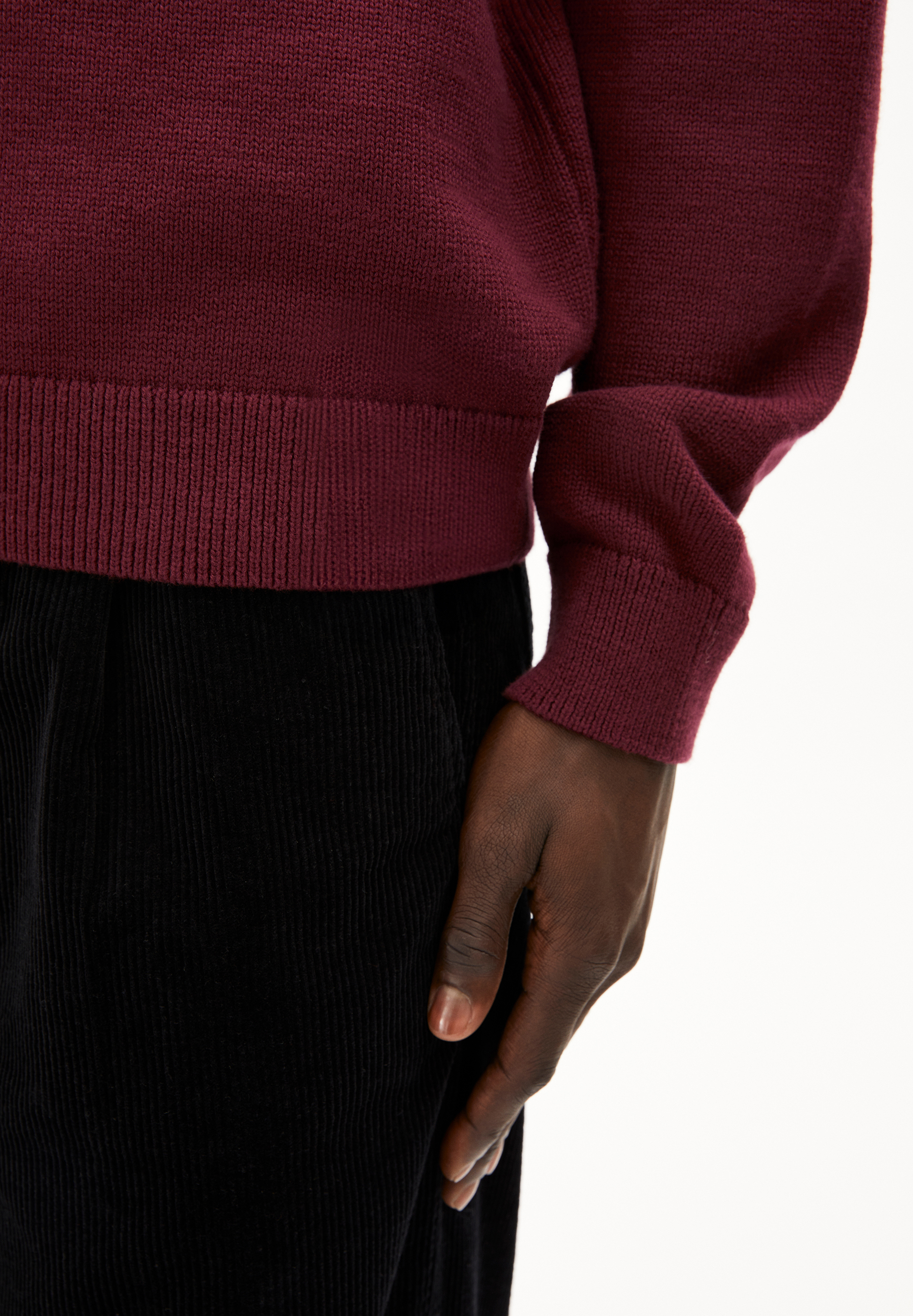 JOVAAN Sweater Relaxed Fit made of Organic Cotton