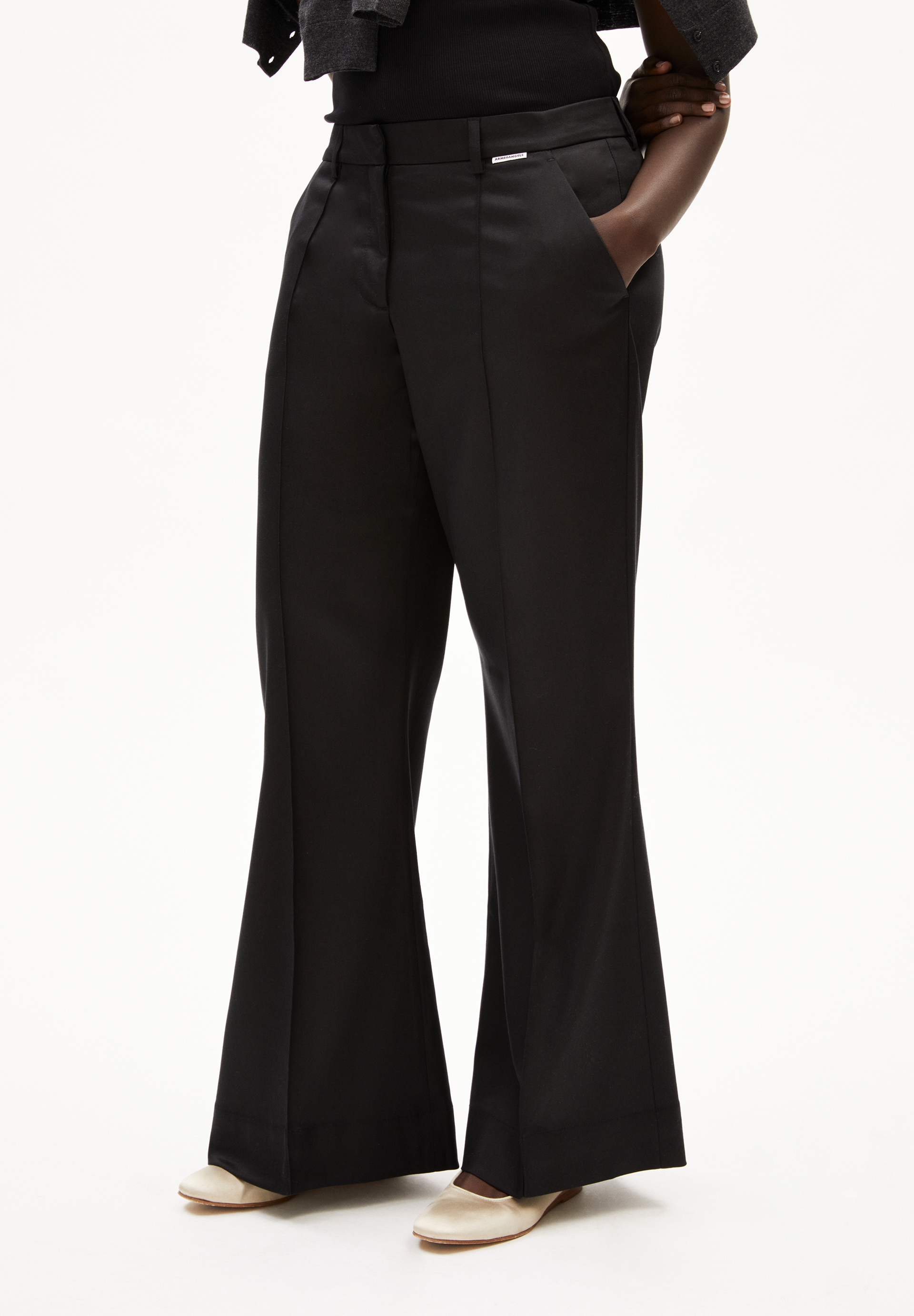 XENNAA Pantalon en toile en TENCEL™ Lyocell mélangé