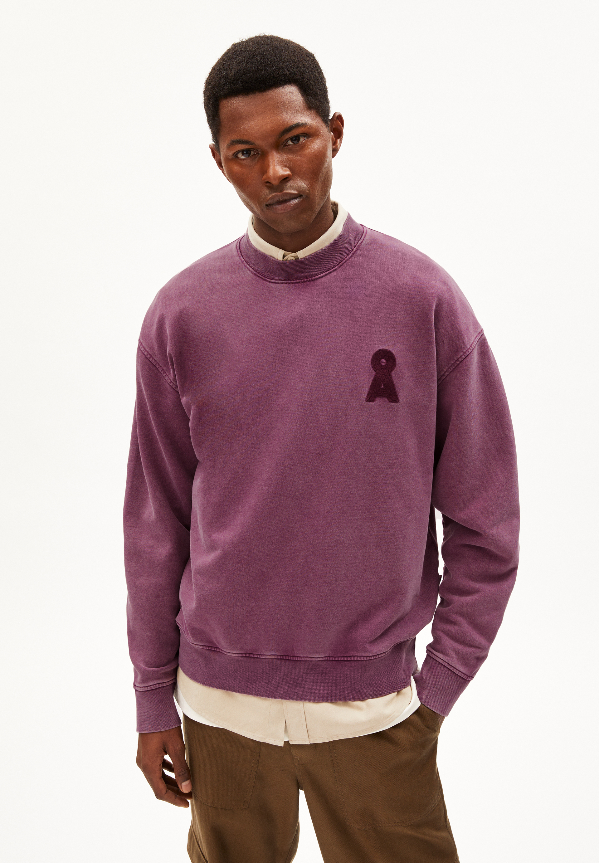 FAALOS GMT DYE Sweatshirt Relaxed Fit made of Organic Cotton