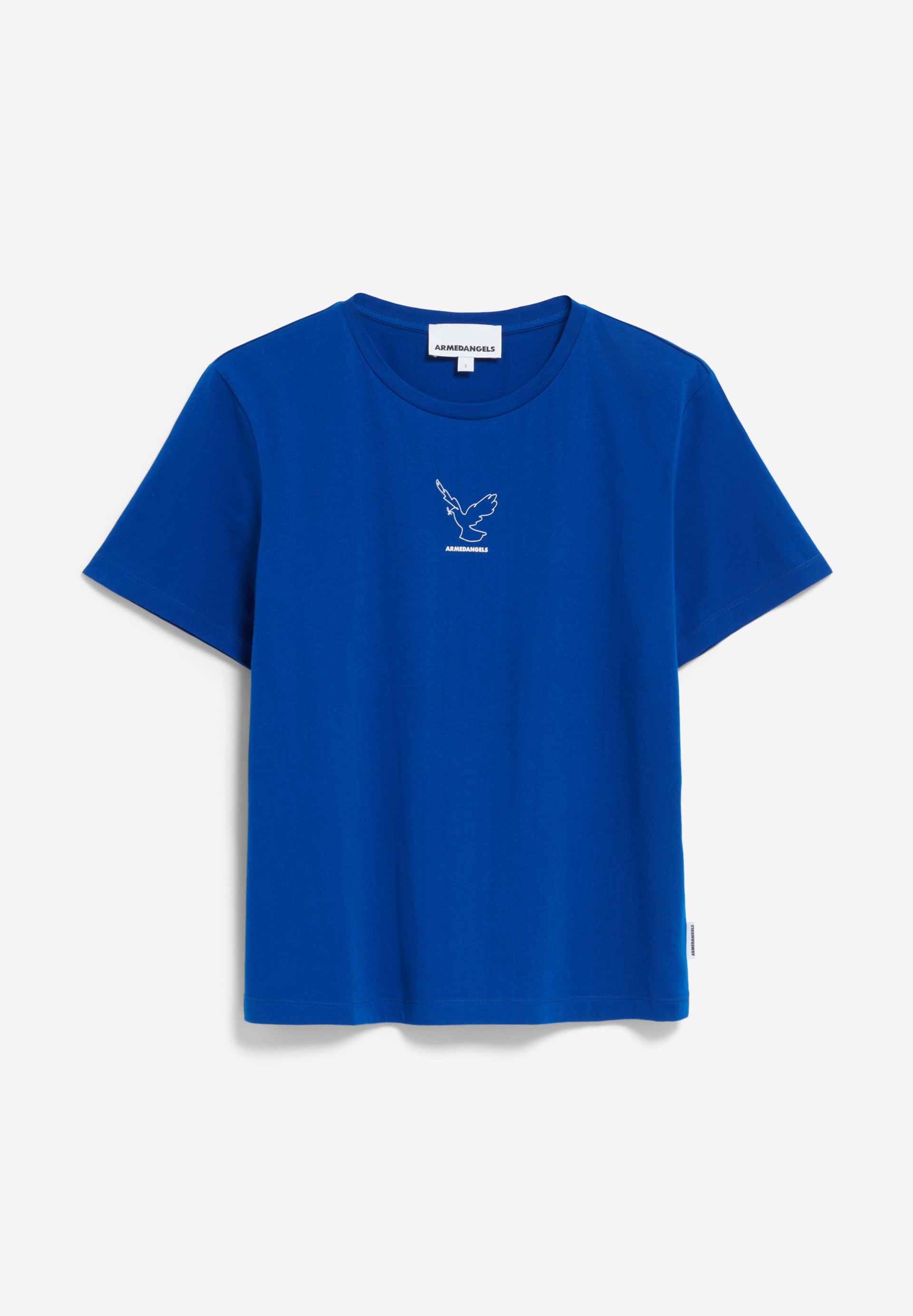 MAARLARA NESTLING T-Shirt Relaxed Fit van bio katoen