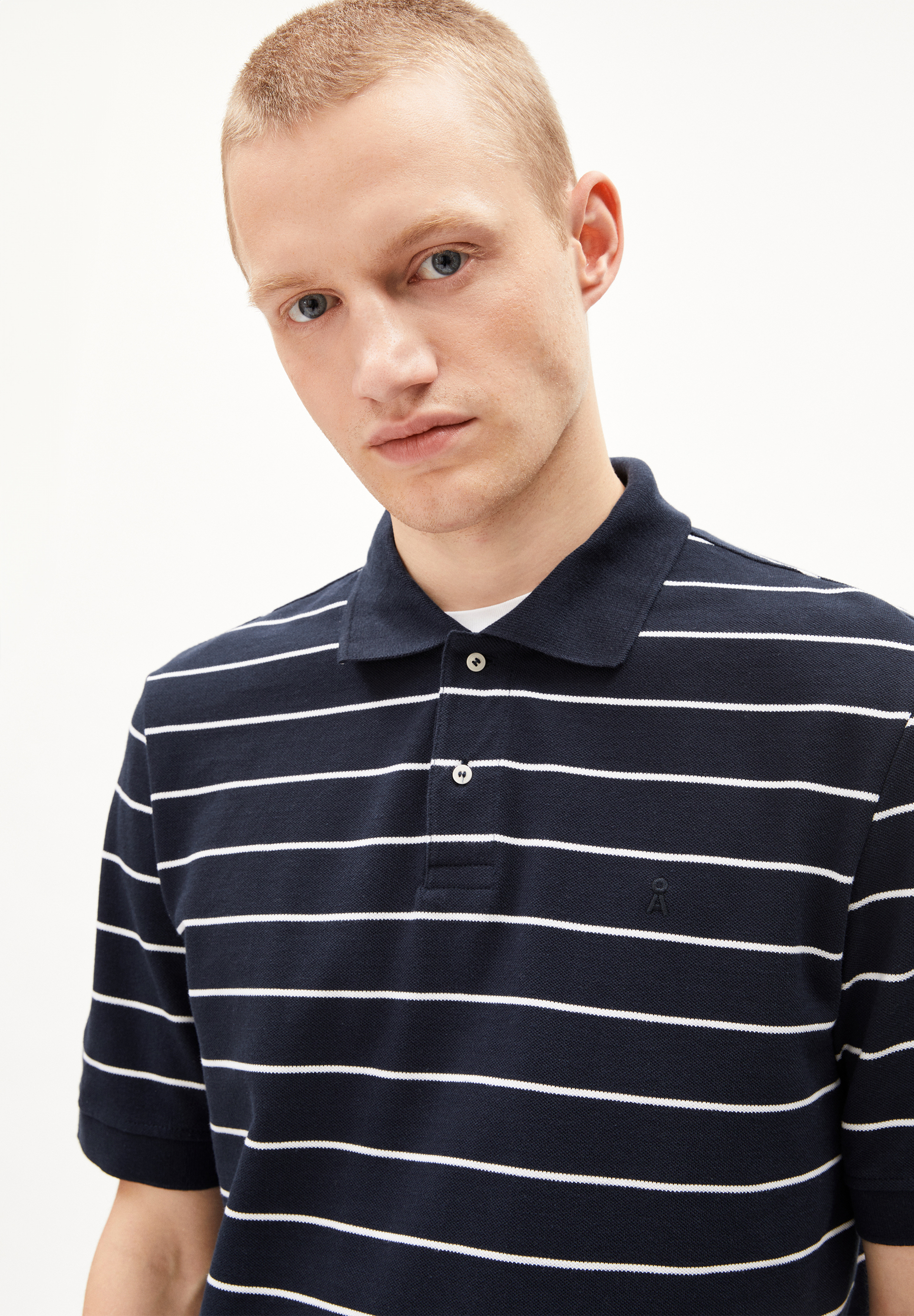 MAARIO STRIPES Polo T-Shirt made of Organic Cotton