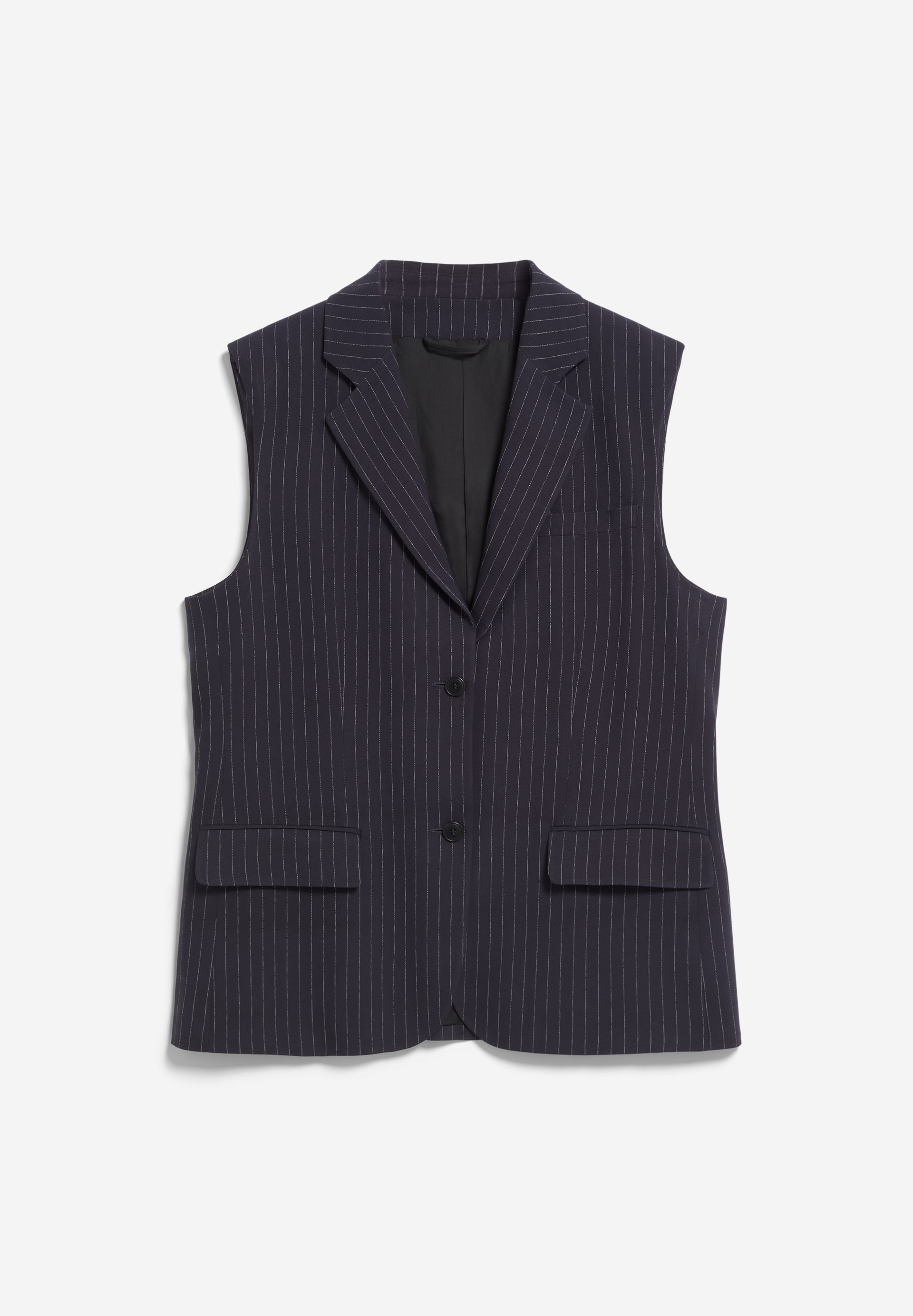 AAVEST PINSTRIPE Blazer met loose fit van LENZING™ ECOVERO™-viscosemix