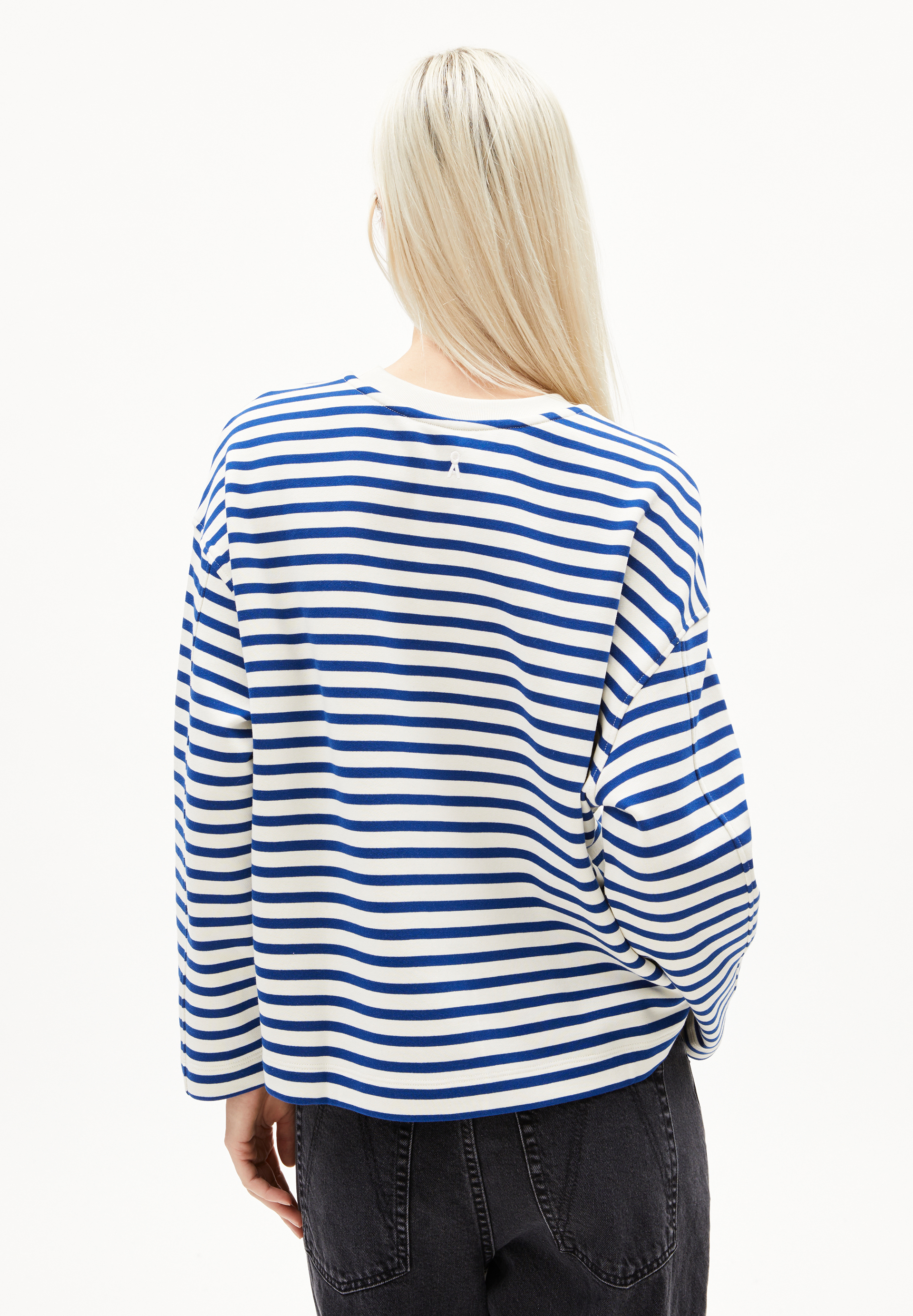 FRANKAA MAARLEN STRIPE Sweatshirt aus Bio-Baumwolle