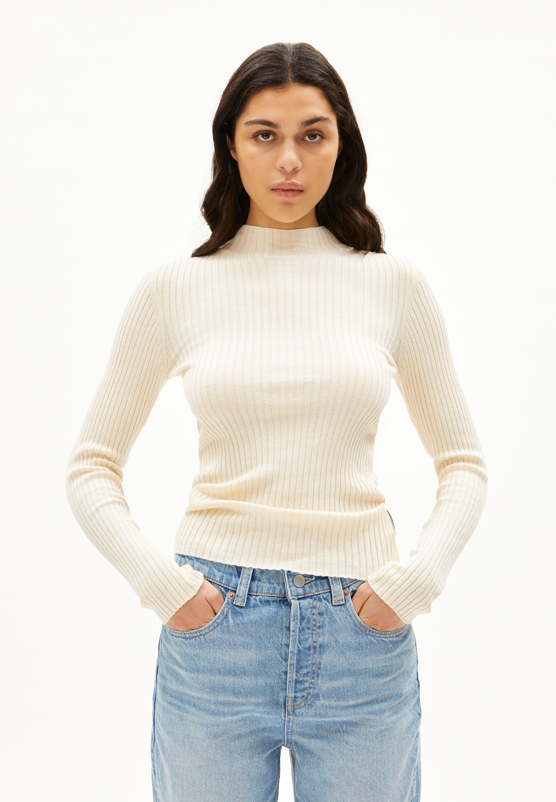 ALAANIA Sweater Slim Fit made of Organic Cotton