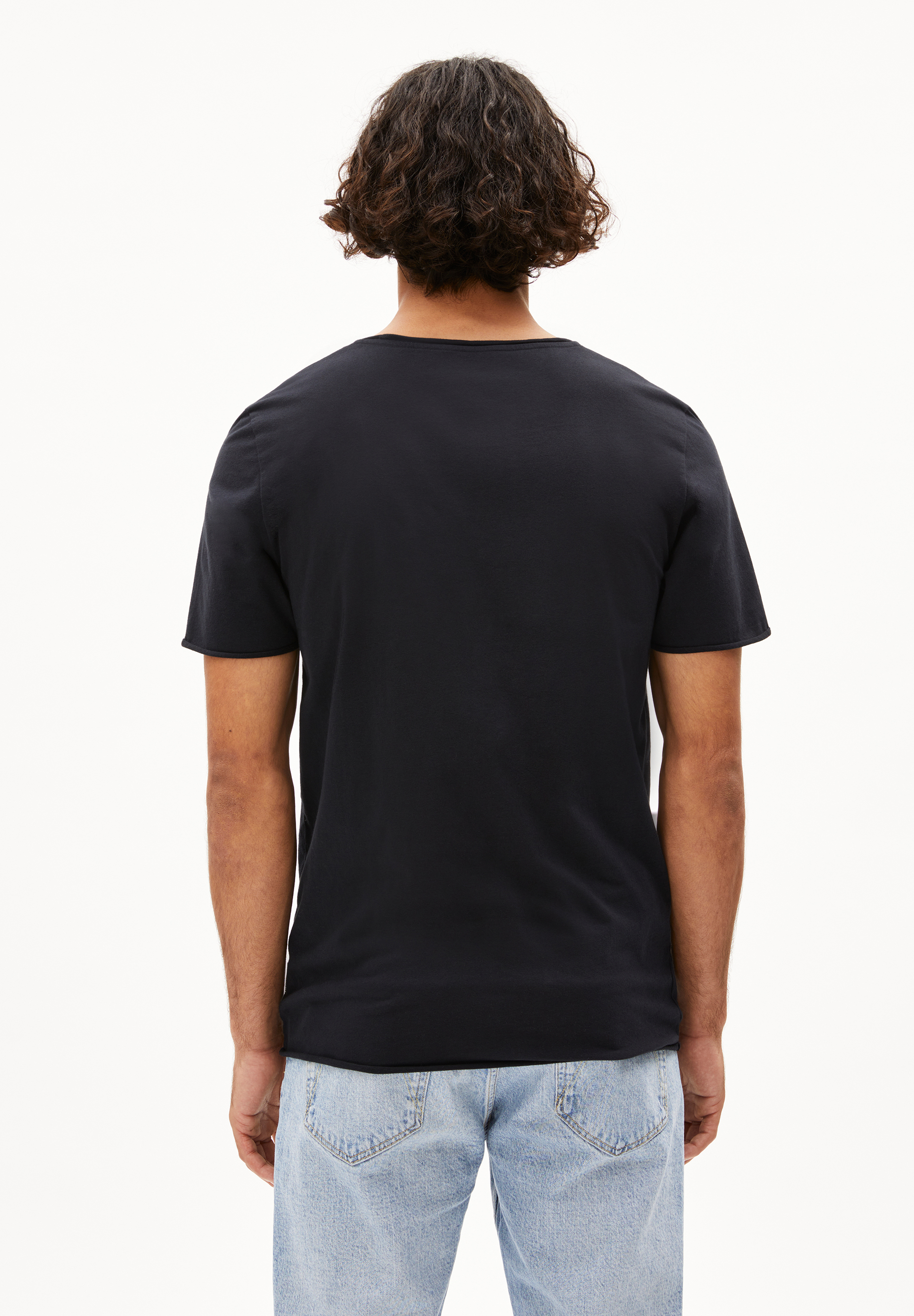 JAAMES BRUSHED T-shirt en coton biologique