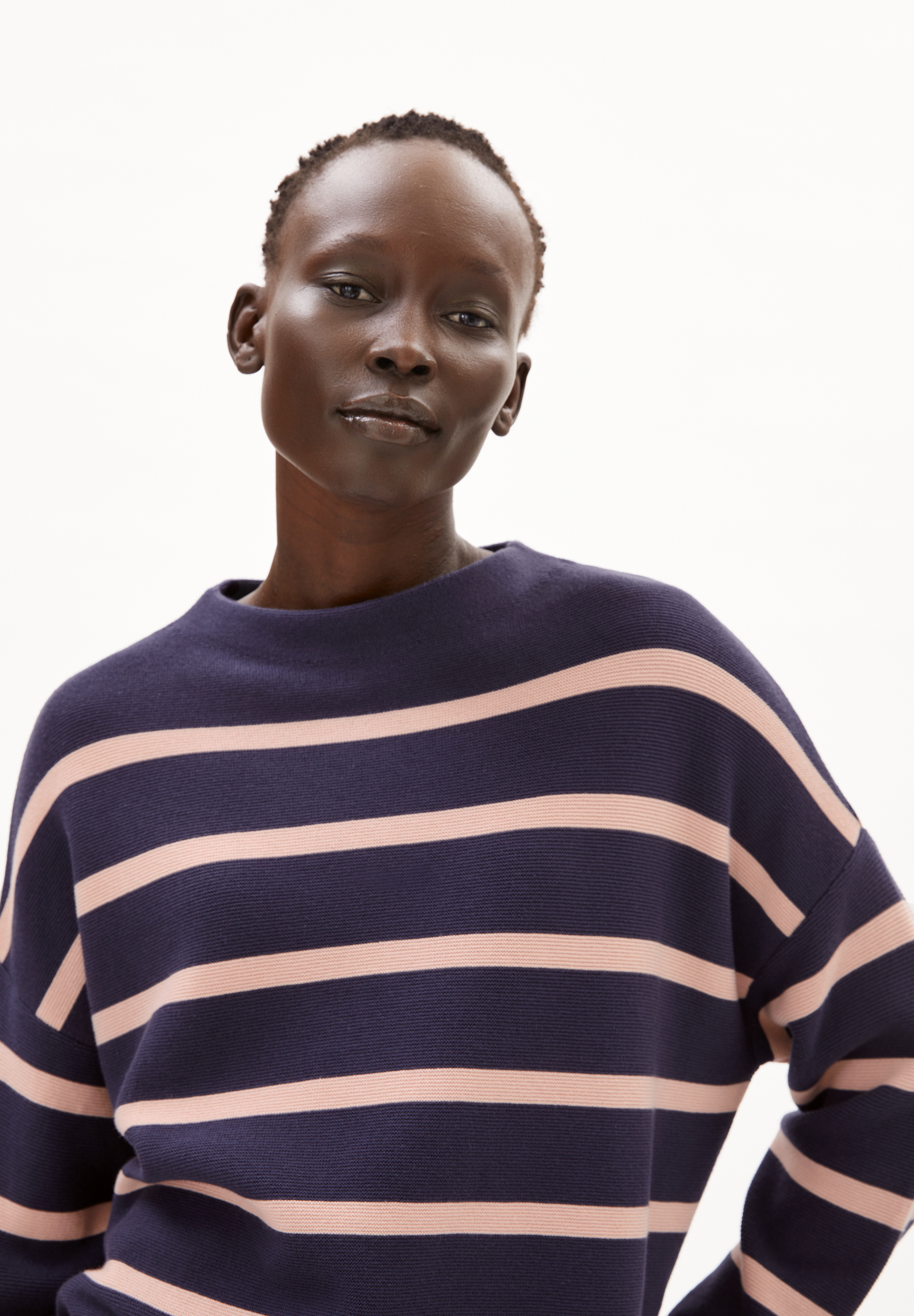 MERINAA STRIPES Sweater made of Organic Cotton