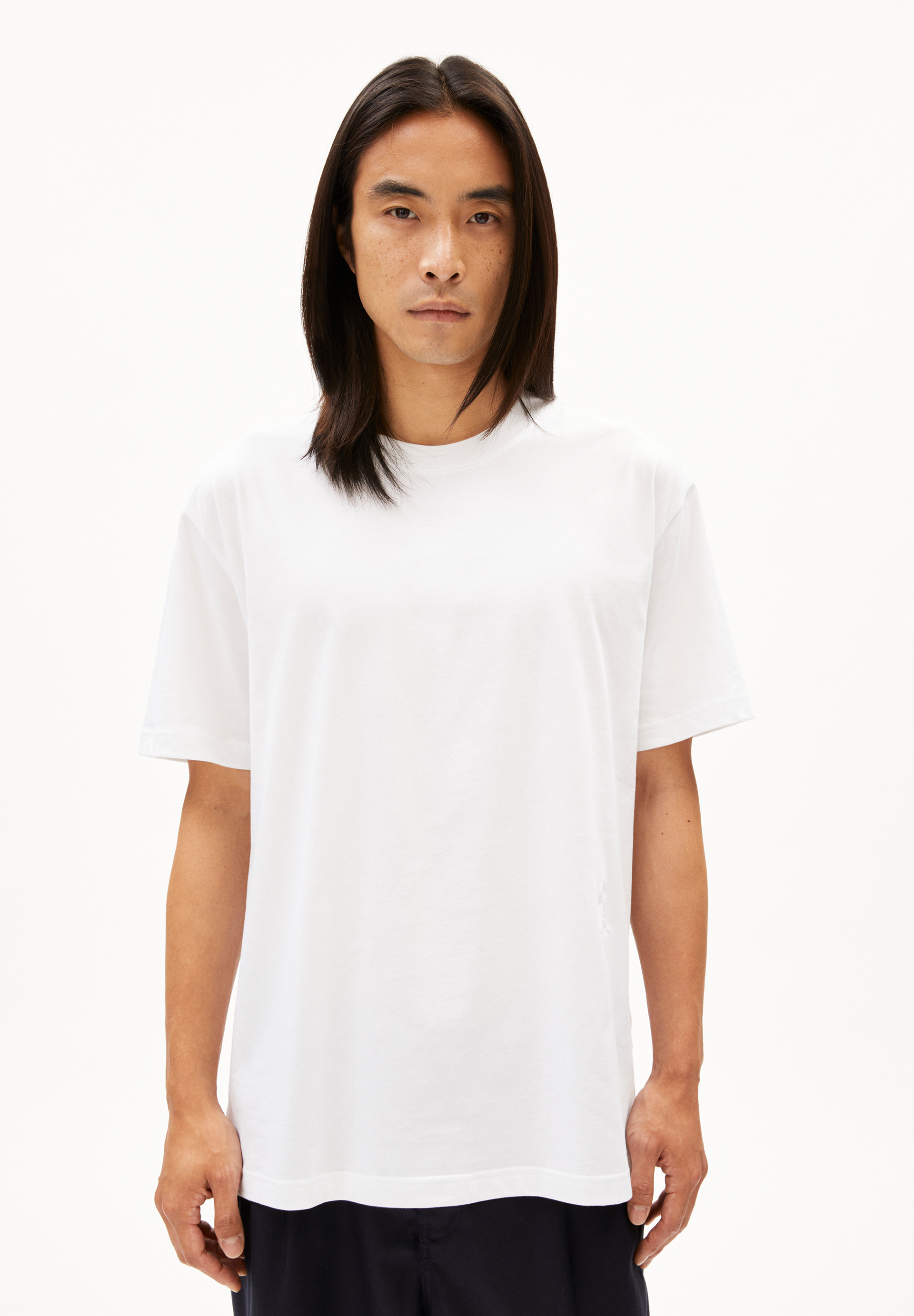 AADRU T-shirt épais coupe oversize en coton bio