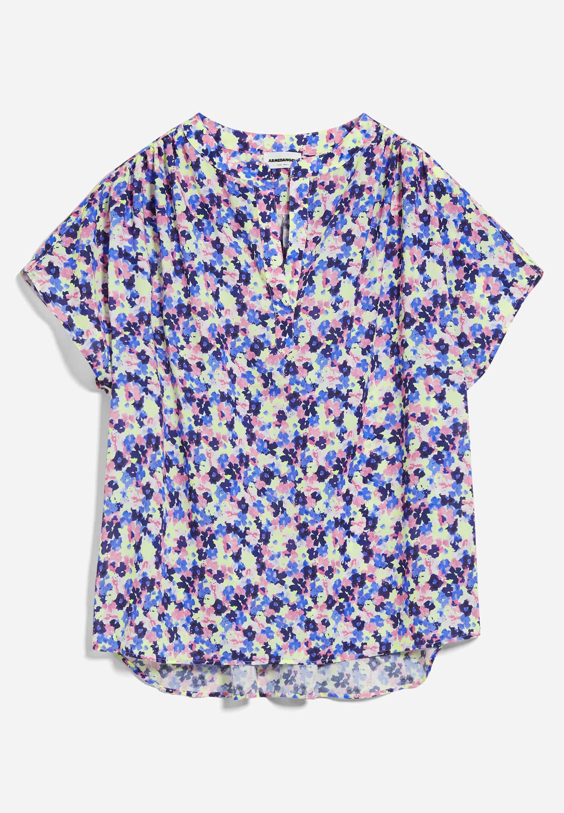 MAAIKE MULTI FLORAL Blouse Oversized Fit made of TENCEL™ Lyocell