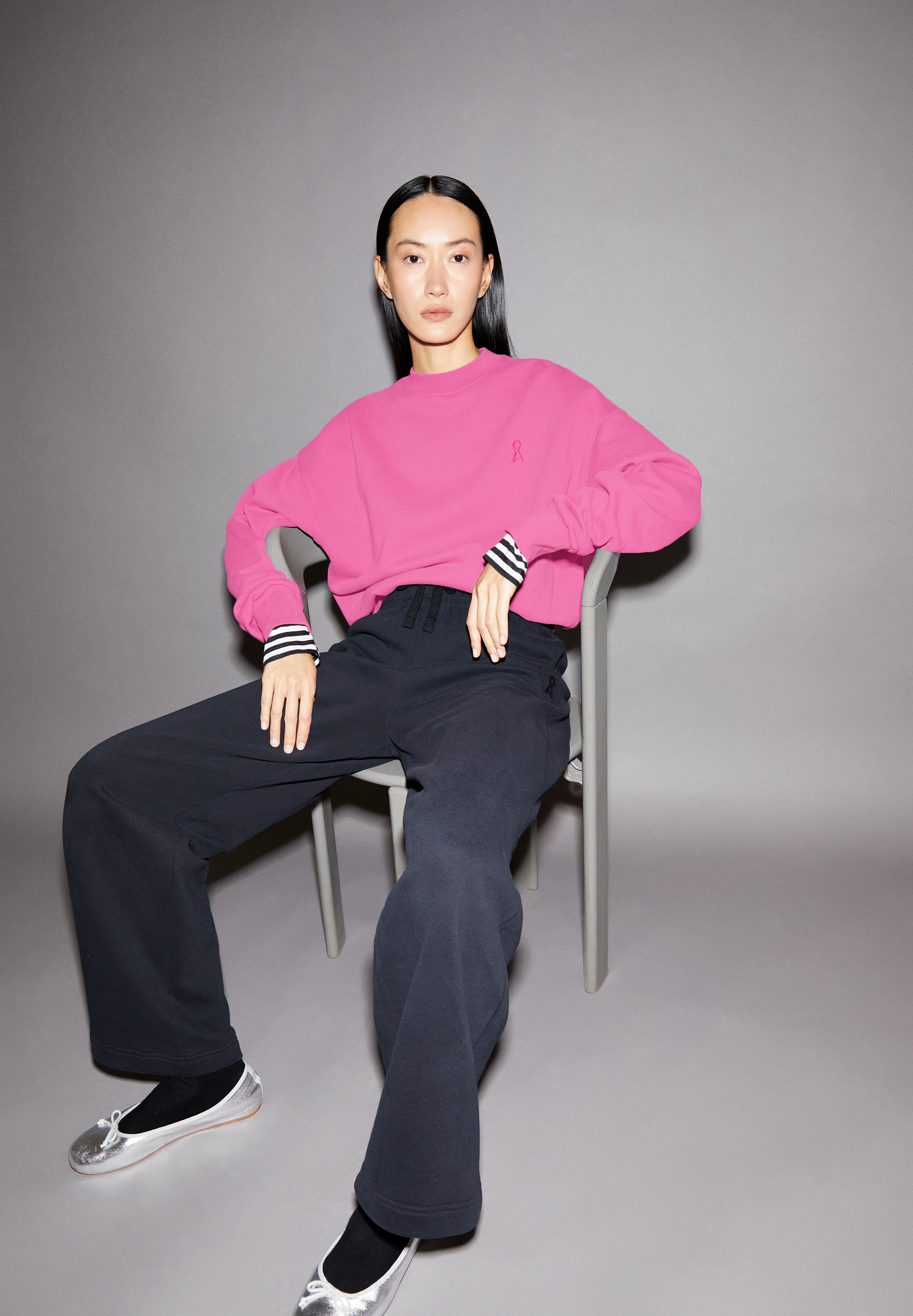 ALIZAA Sweatshirt Oversized Fit aus Bio-Baumwolle
