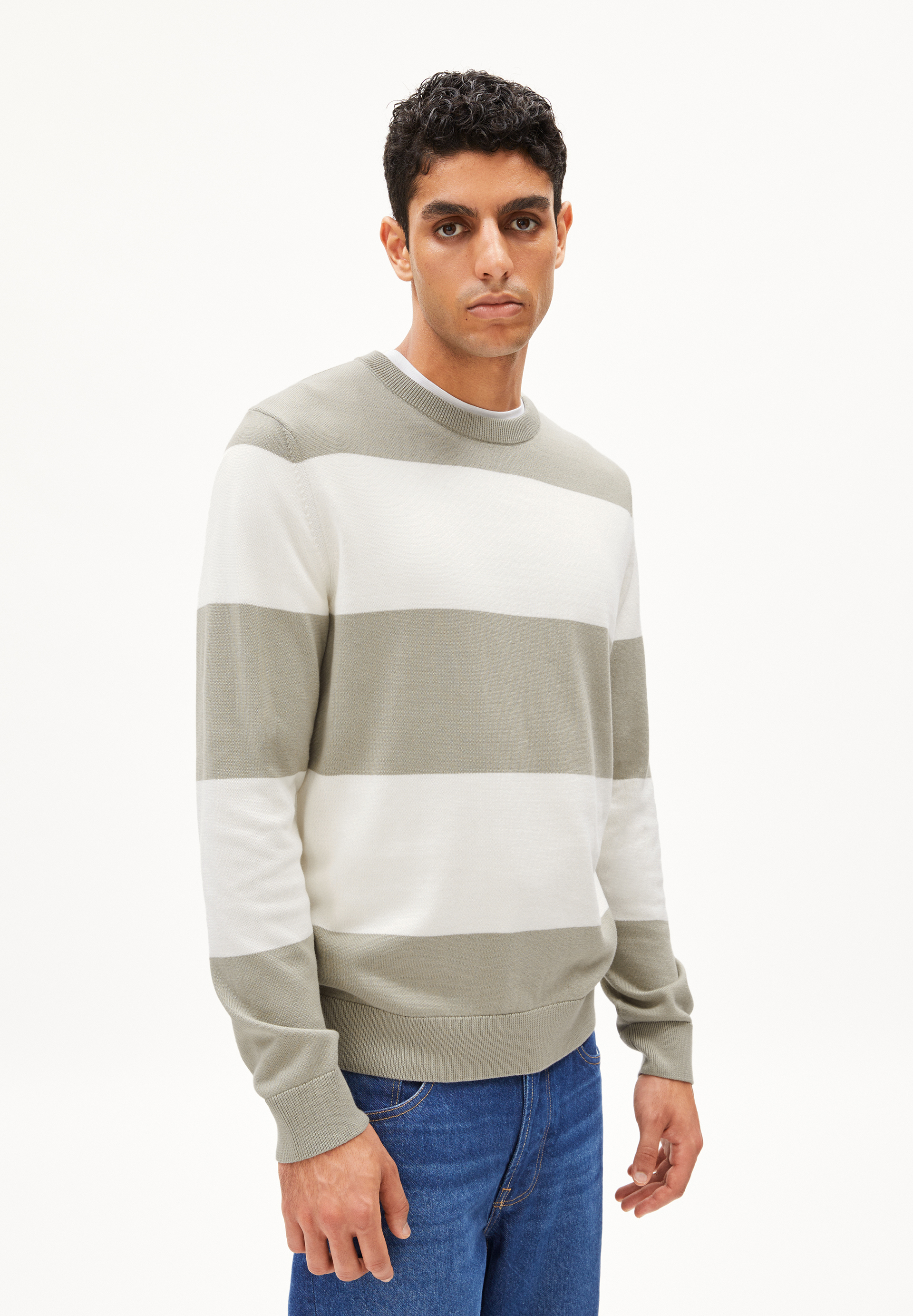 LOUKAA STRIPES Sweater made of Organic Cotton