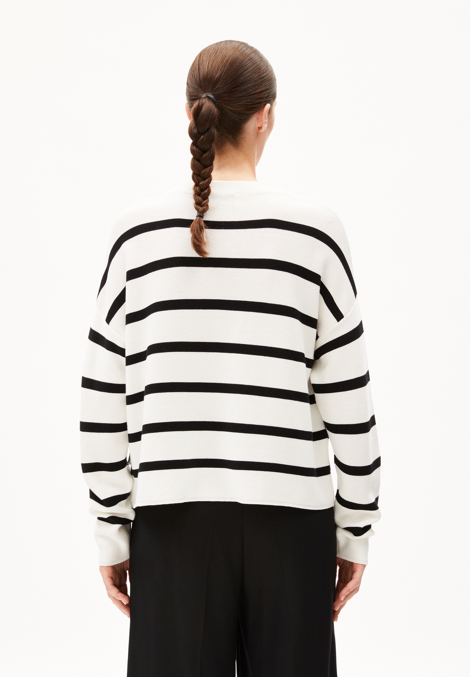 MERINAA STRIPES Pullover aus Bio-Baumwolle