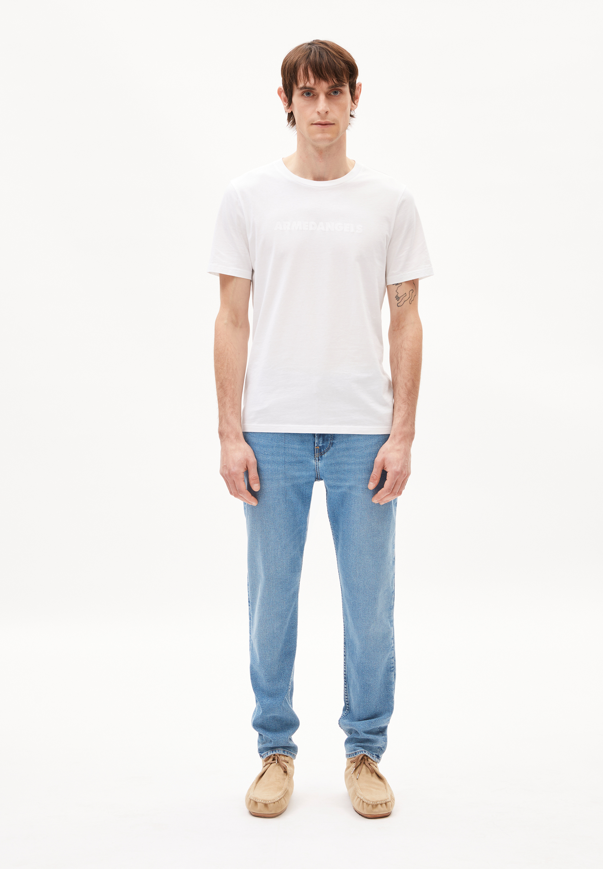 AARJO TARPA Tapered Jeans recycelter Baumwoll Mix Comfort-Stretch