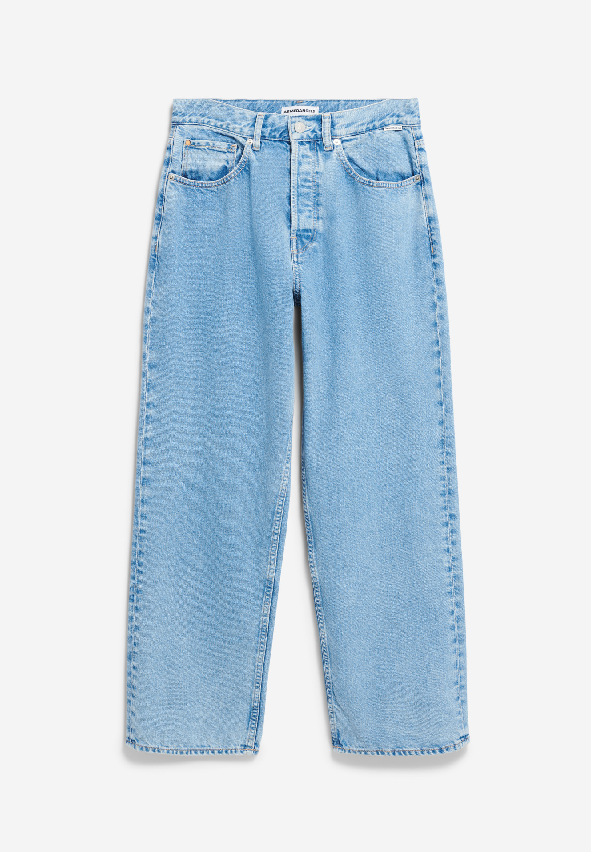 HAAYI Jean baggy taille basse en coton recyclé non stretch