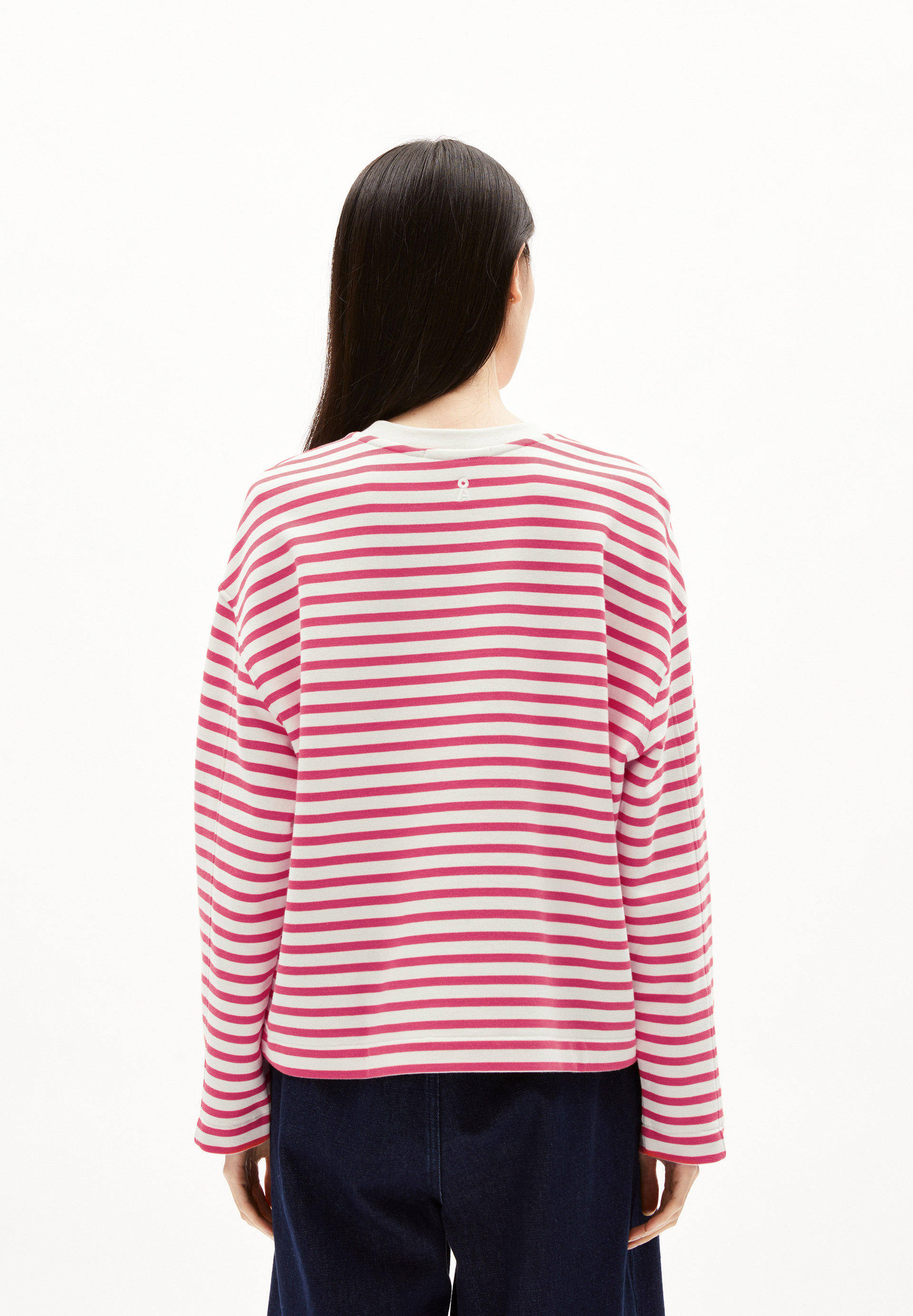 FRANKAA MAARLEN STRIPE Sweat-shirt en coton bio