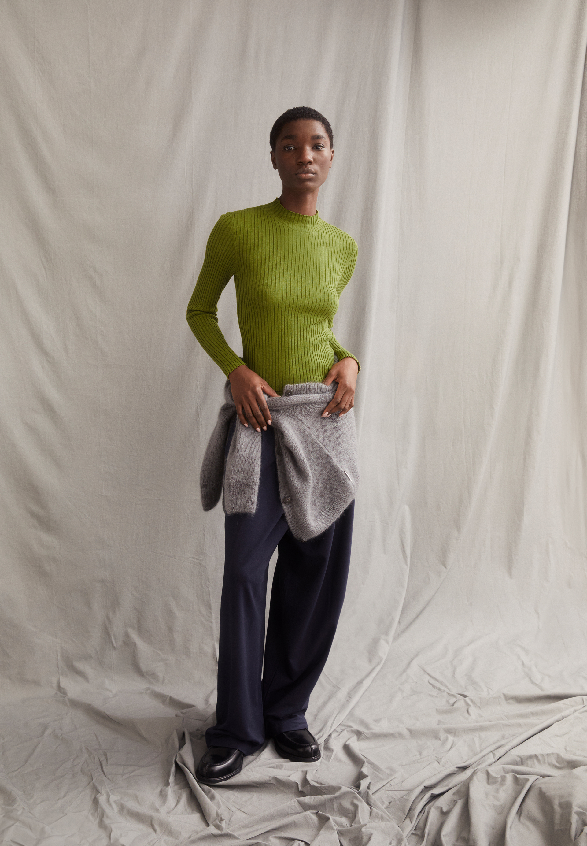 ALAANIA Sweater Slim Fit made of Organic Cotton