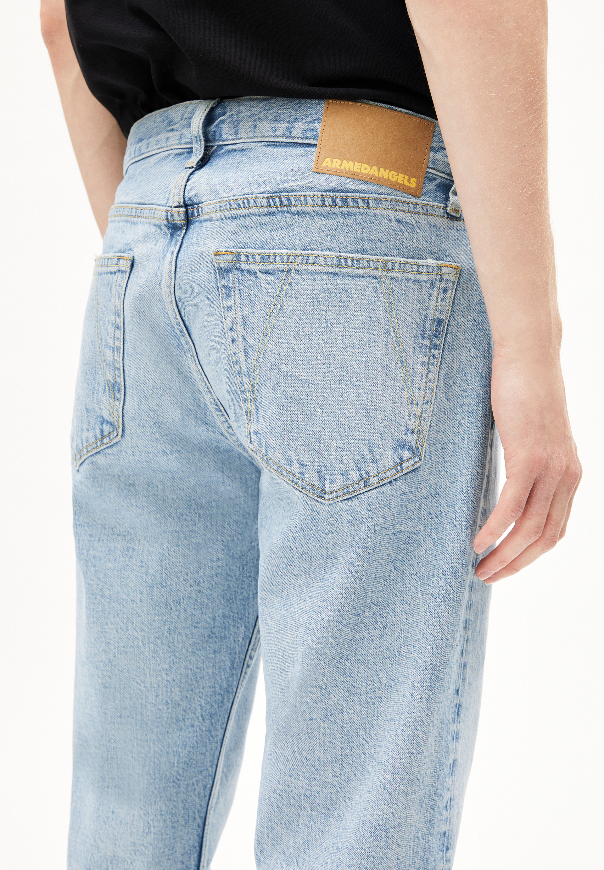 DYLAANO Straight Jeans Bio-Baumwoll Mix Comfort-Stretch