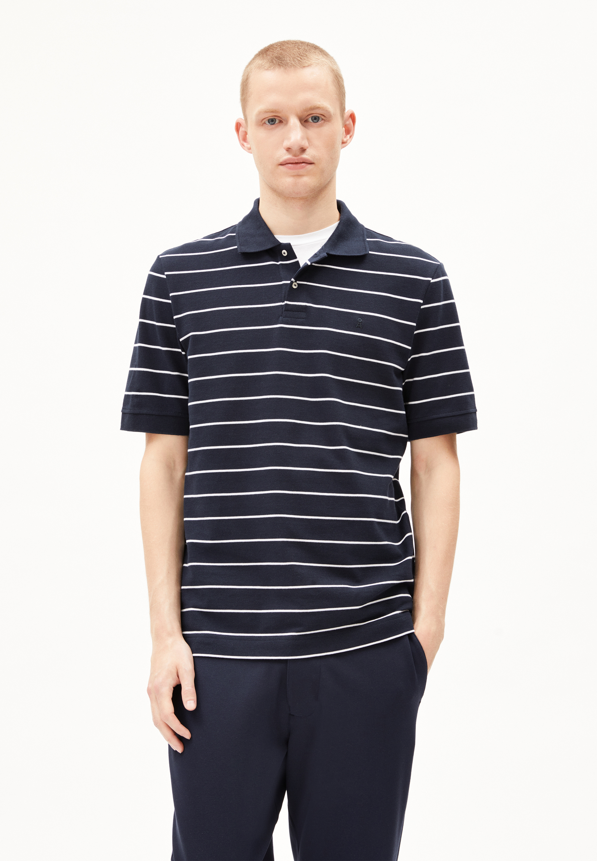 MAARIO STRIPES Polo T-Shirt made of Organic Cotton