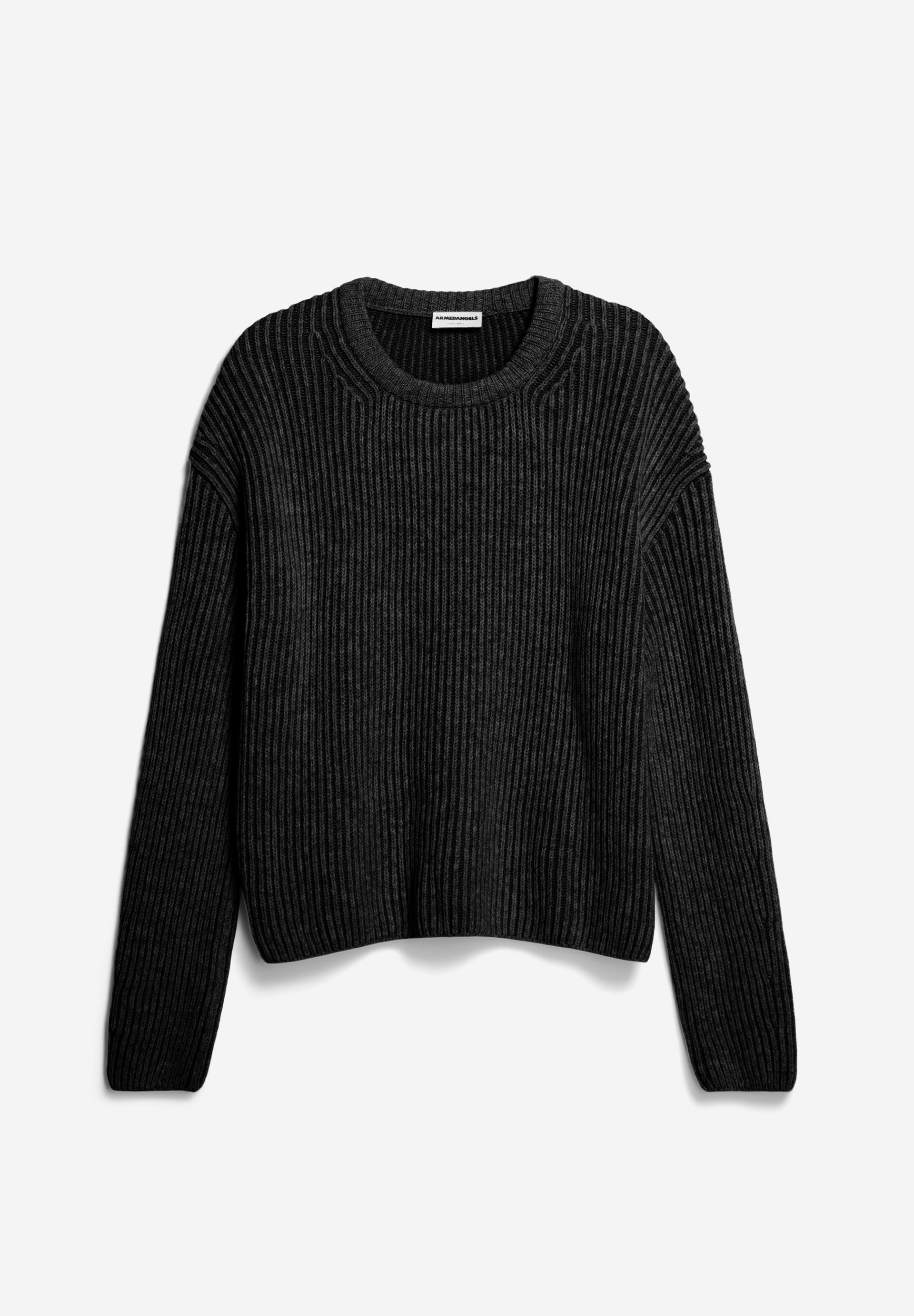 NAARUKO Pullover Loose Fit aus Bio-Woll Mix