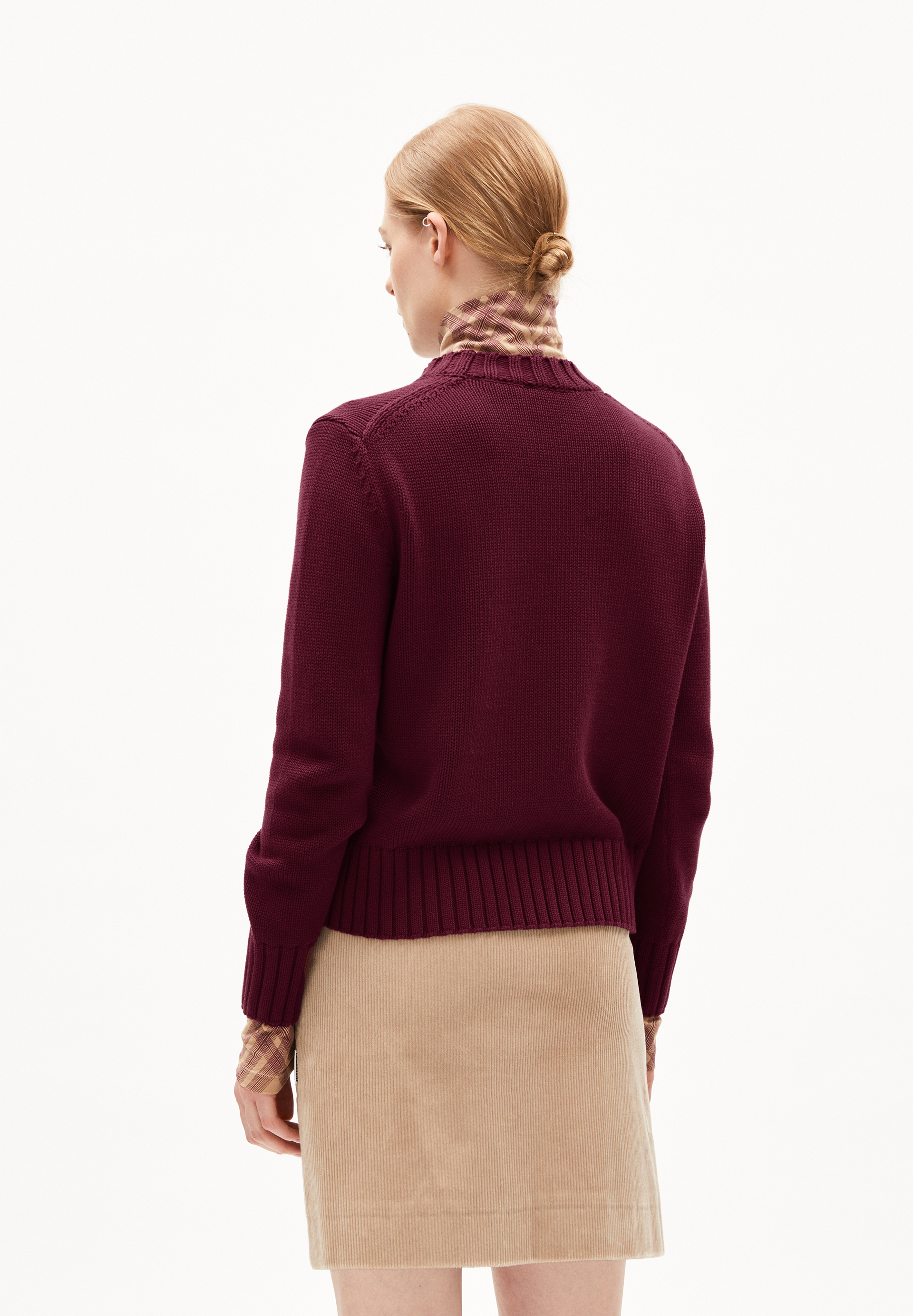 AMALIAAS EREN COTTON Sweater Relaxed Fit made of Organic Cotton