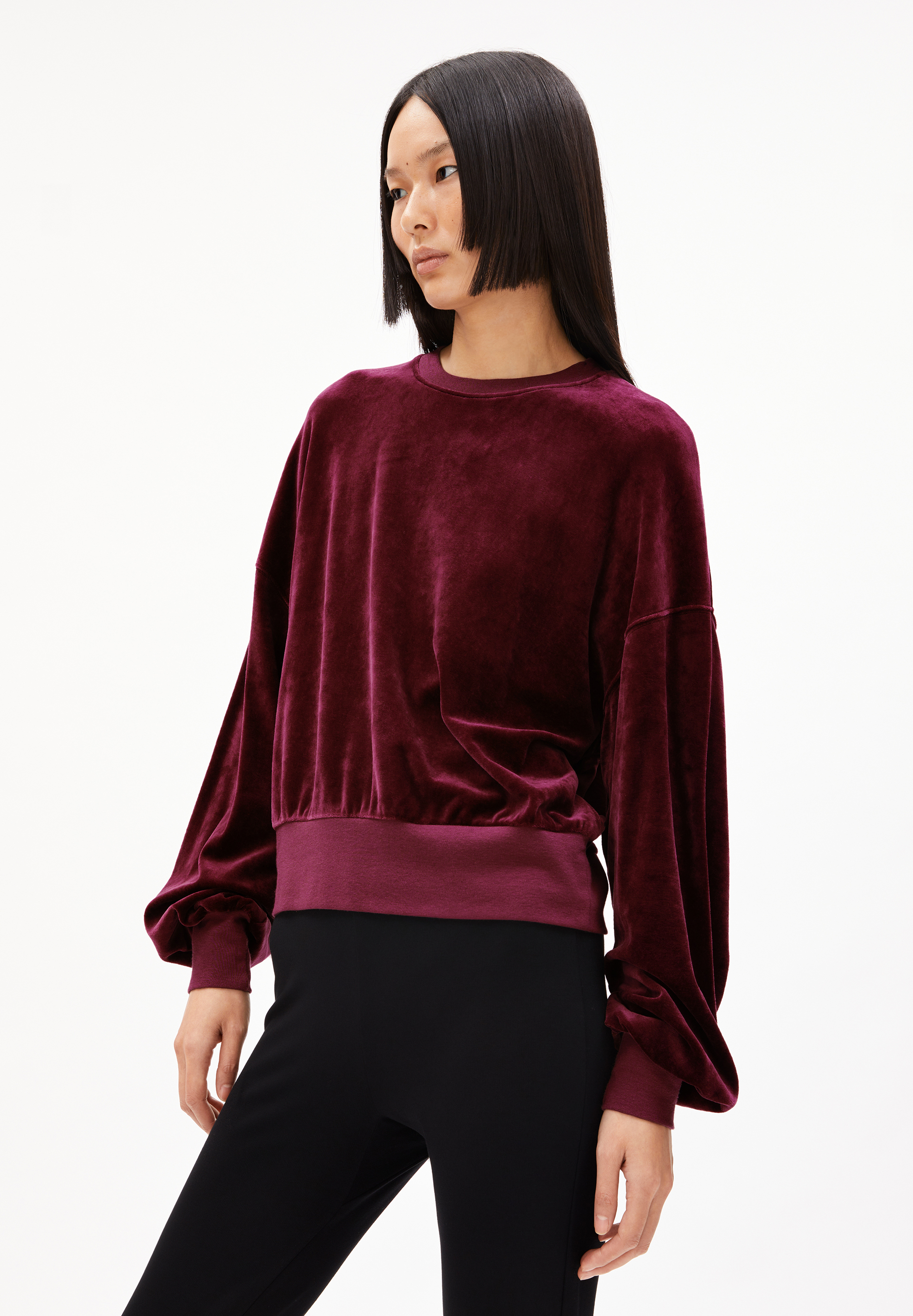 LEDIANAA Sweatshirt Oversized Fit made of TENCEL™ Modal Mix