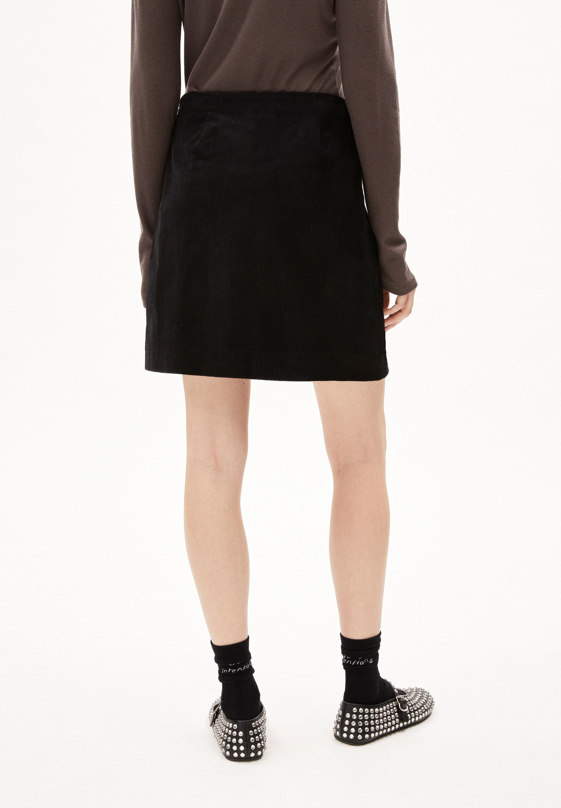 ZAILAA CORDUROY Woven Skirt Regular Fit made of Organic Cotton Mix