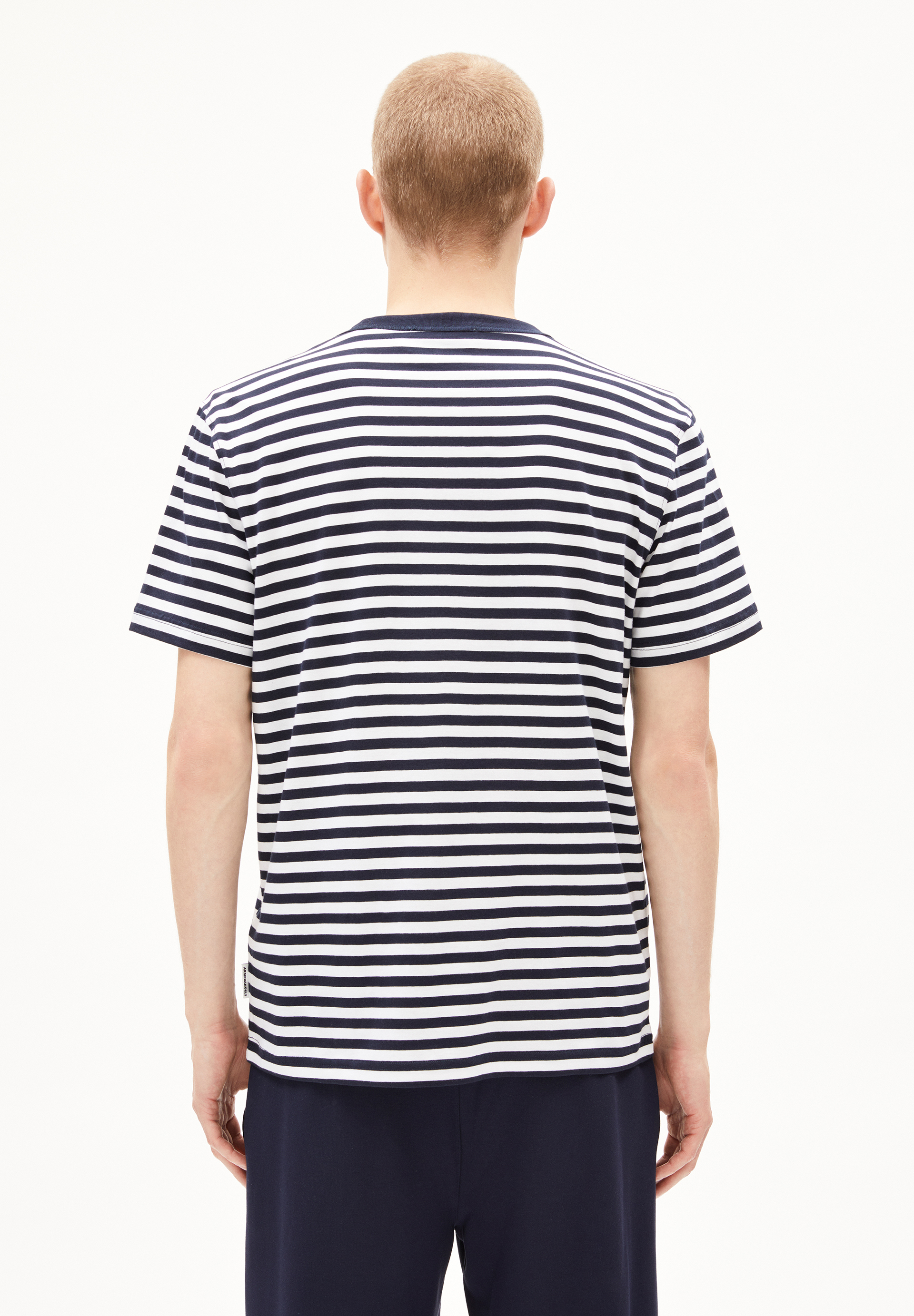 MAARKOS POCKET STRIPES T-shirt en coton biologique