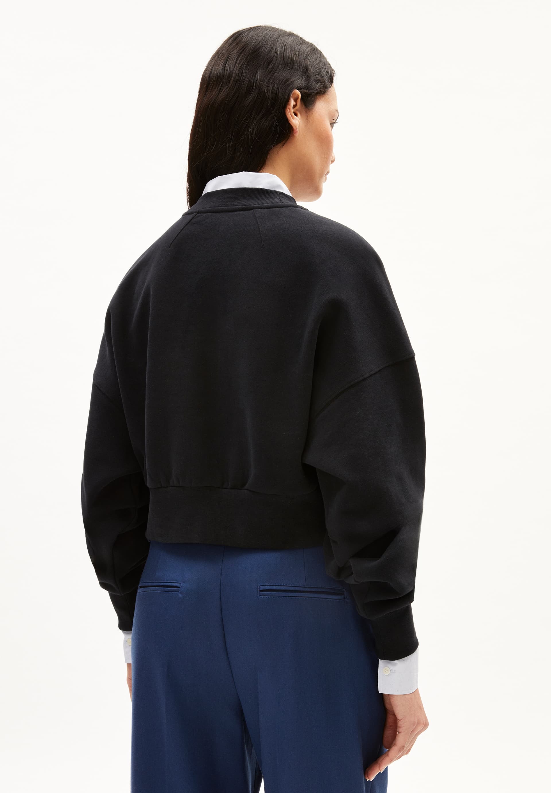 PHILIAA Sweater met oversized pasvorm van biologisch katoen
