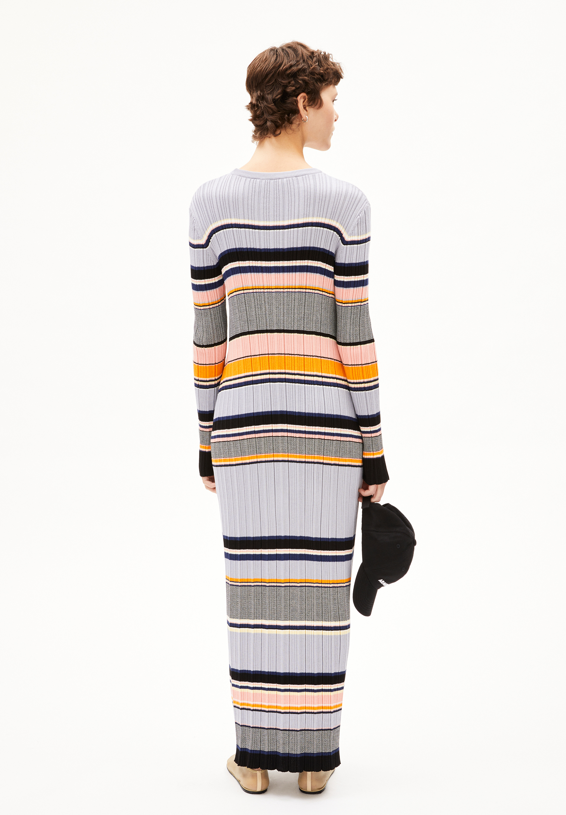 KAAMILA STRIPES Knit Dress made of Organic Cotton